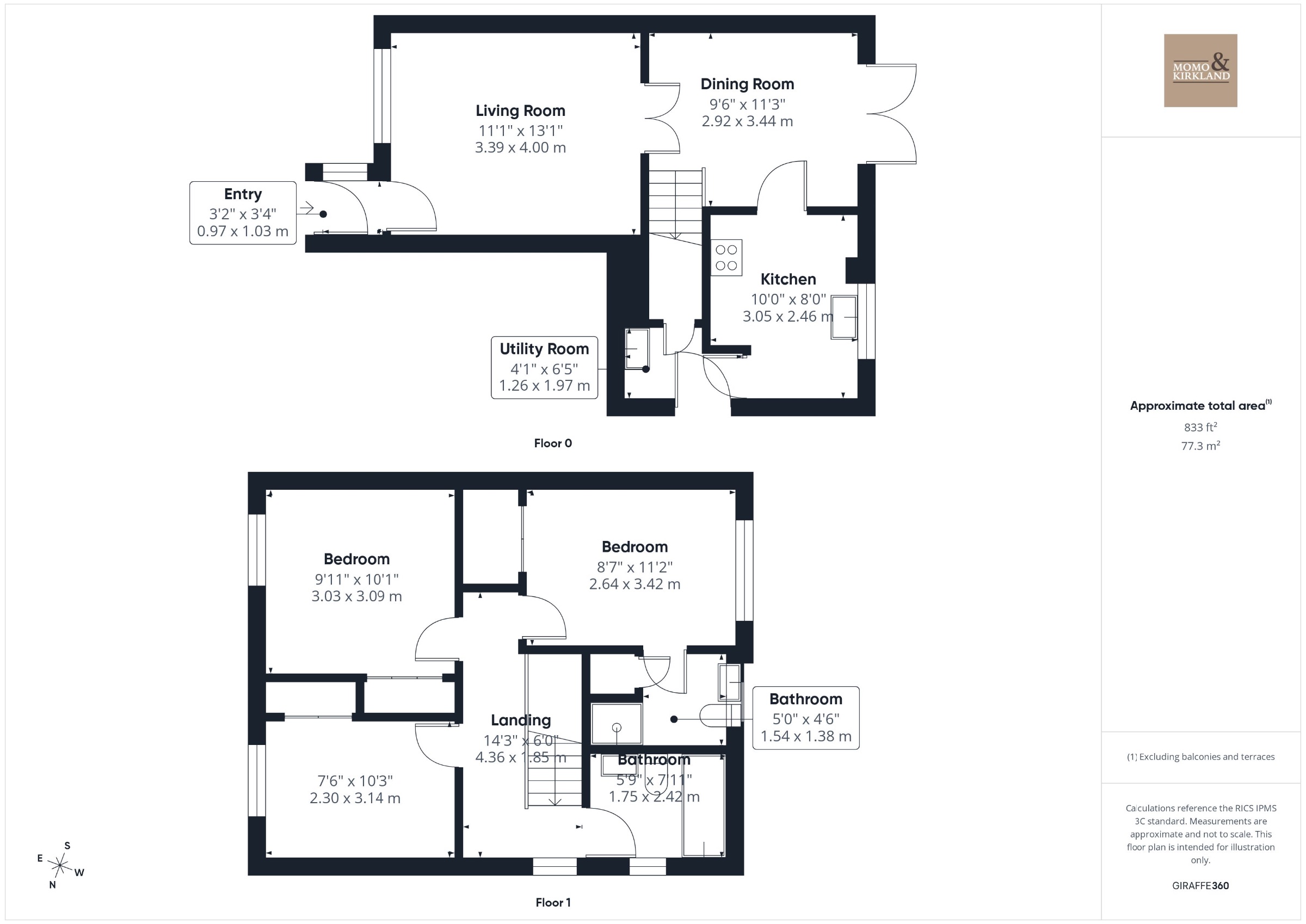 41 Loch Brora Crescent, Coatbridge floorplan
