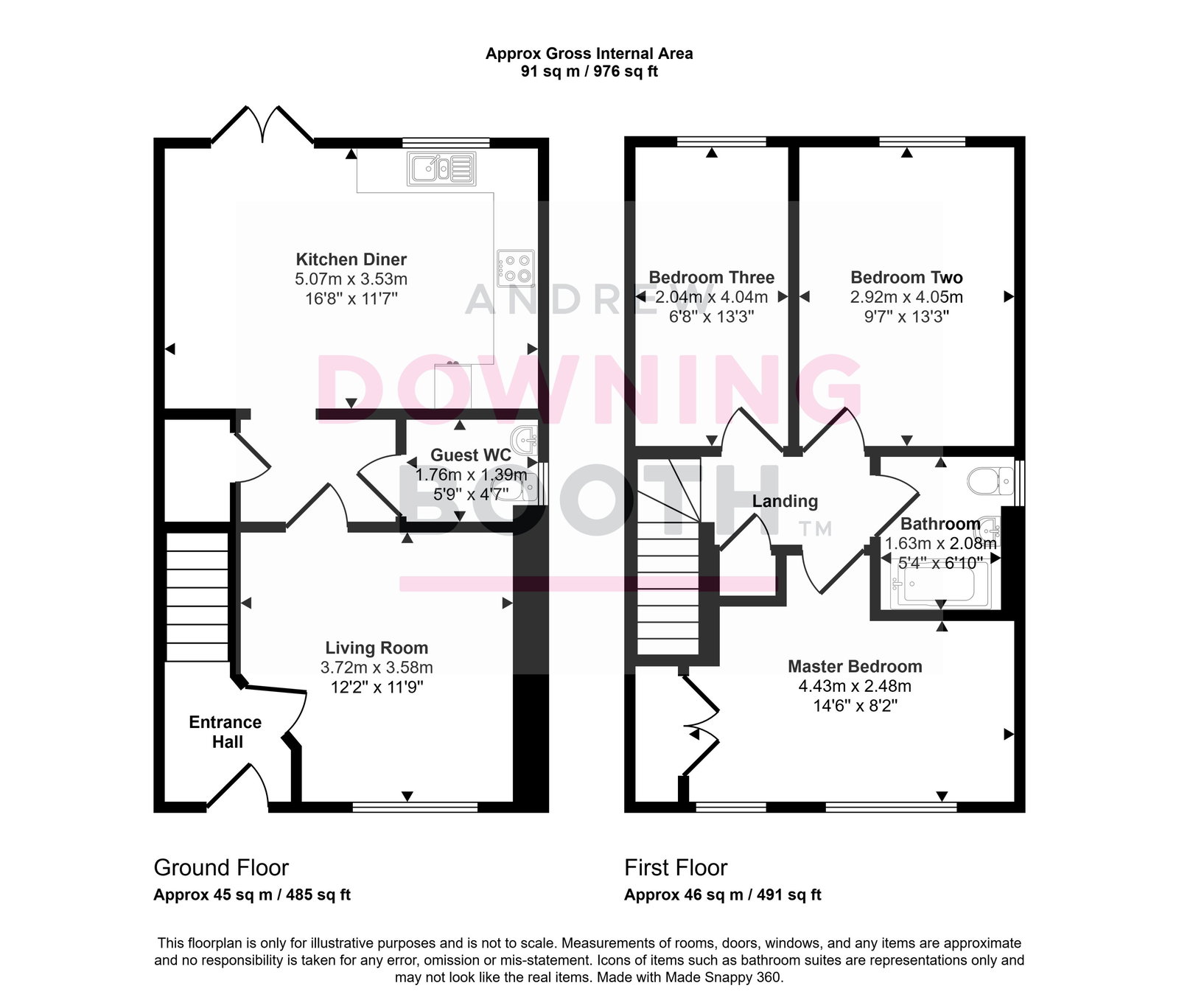71 Aspen Road, Wolverhampton floorplan