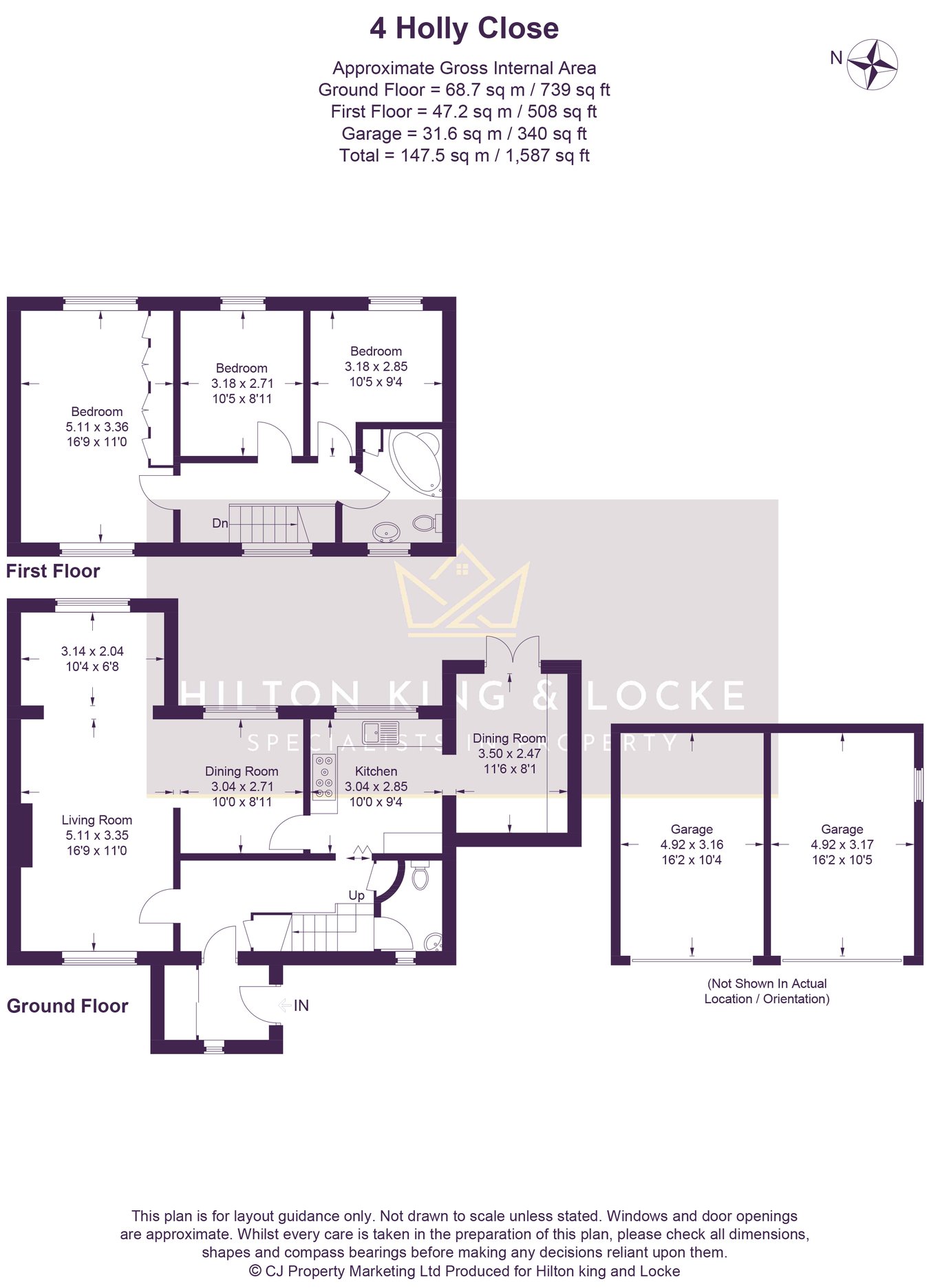 4, Holly Close, Farnham Common floorplan