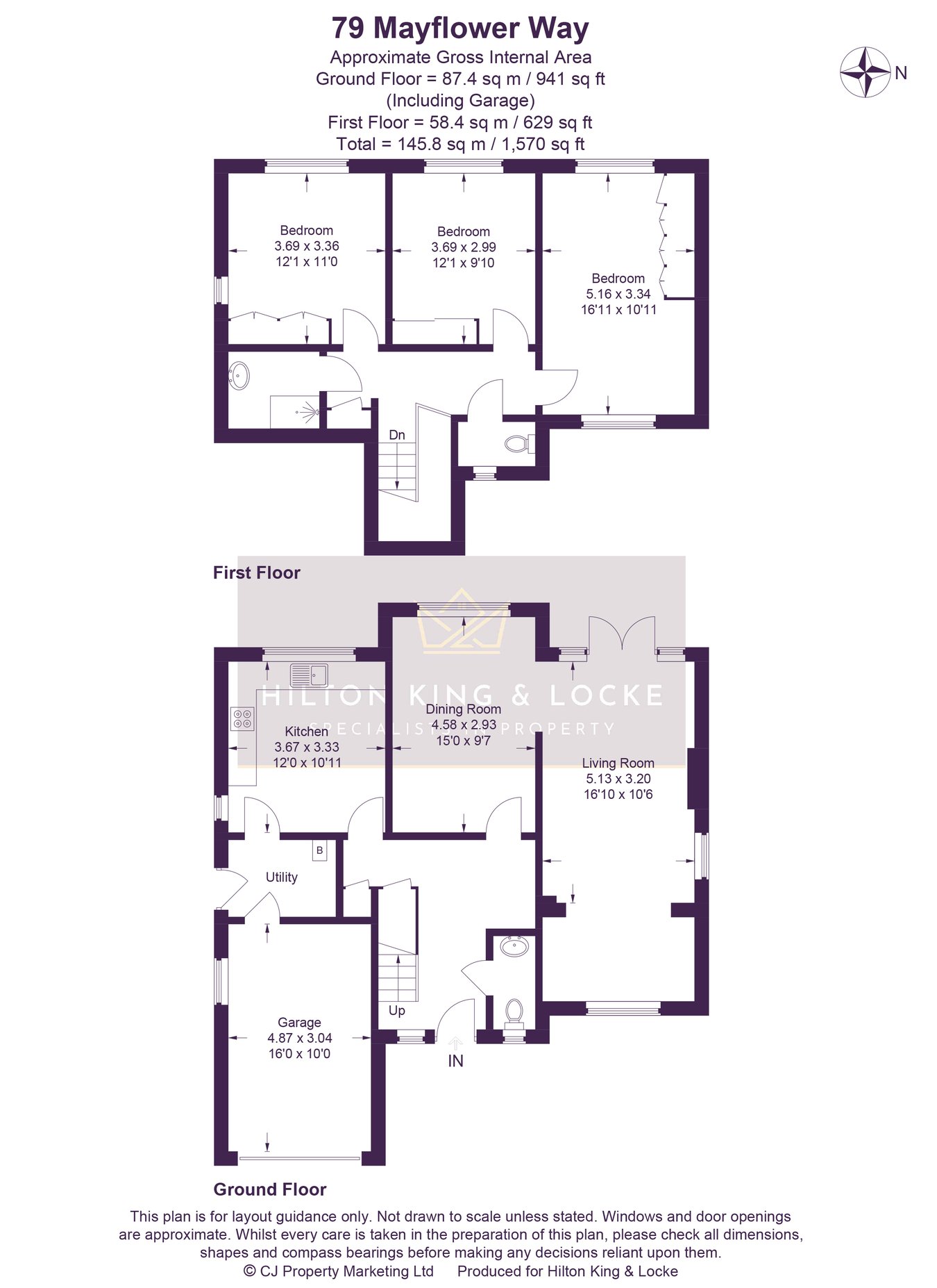 79, Mayflower Way, Farnham Common floorplan