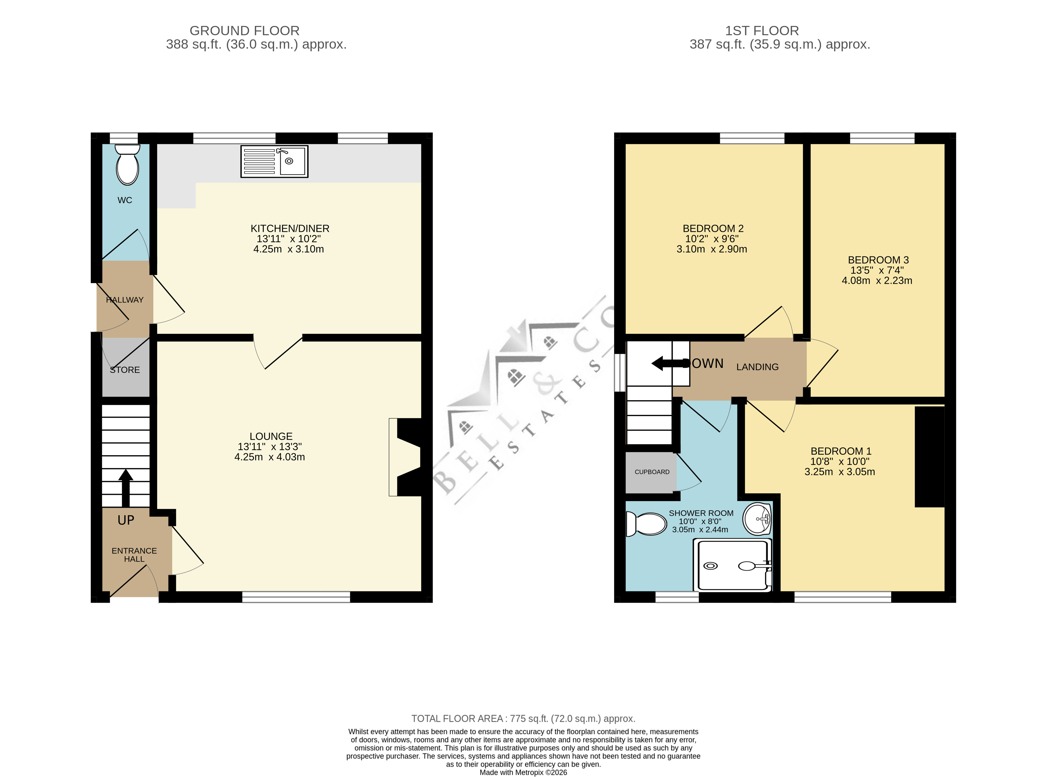 58, Lincoln Street, Worksop floorplan