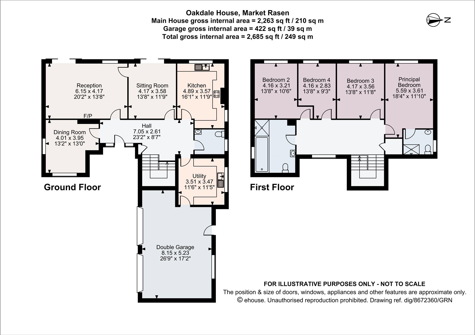 Oakdale House, East Barkwith floorplan