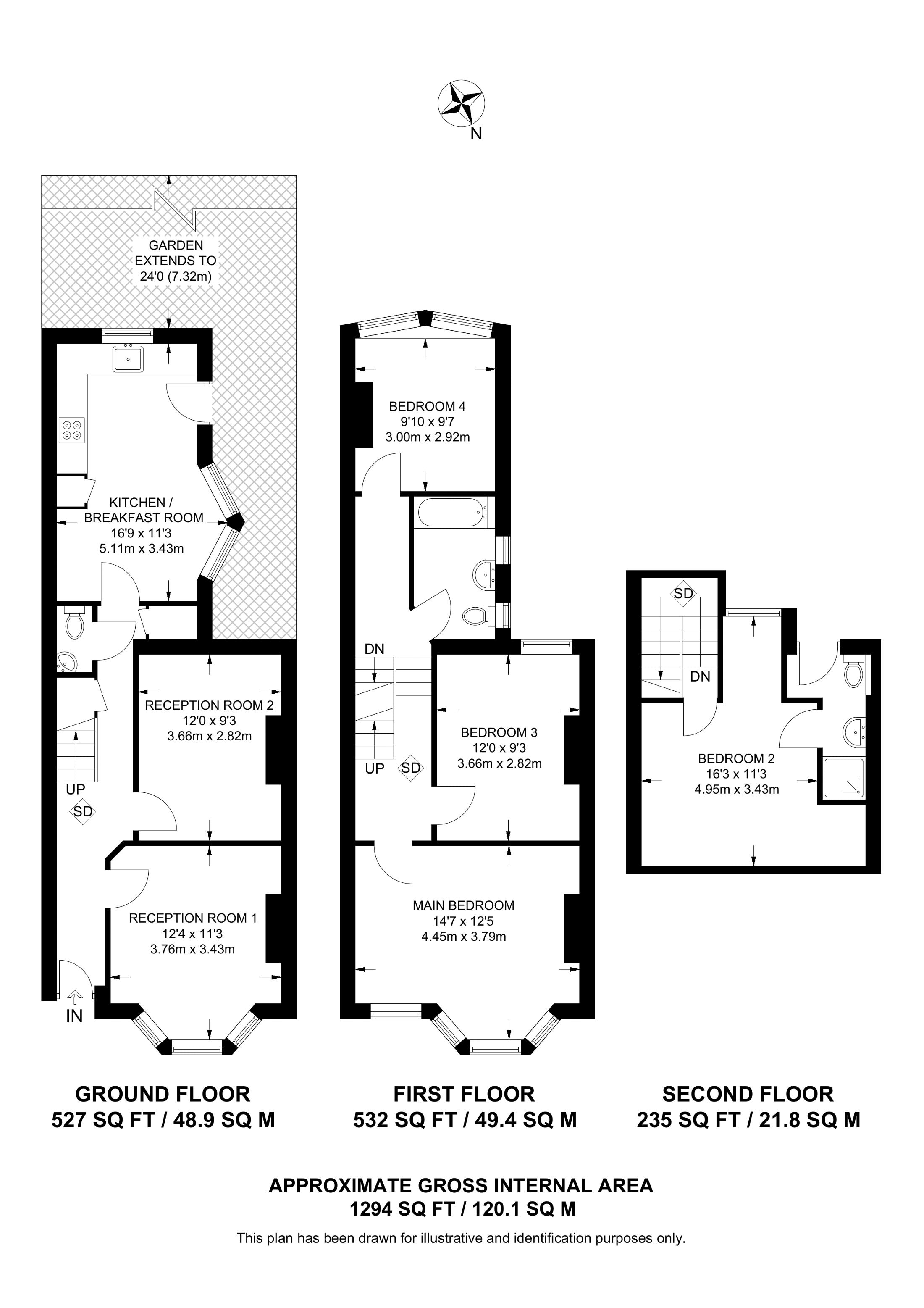 Avenue, Streatham Hill, London SW2, 4 bedroom property for