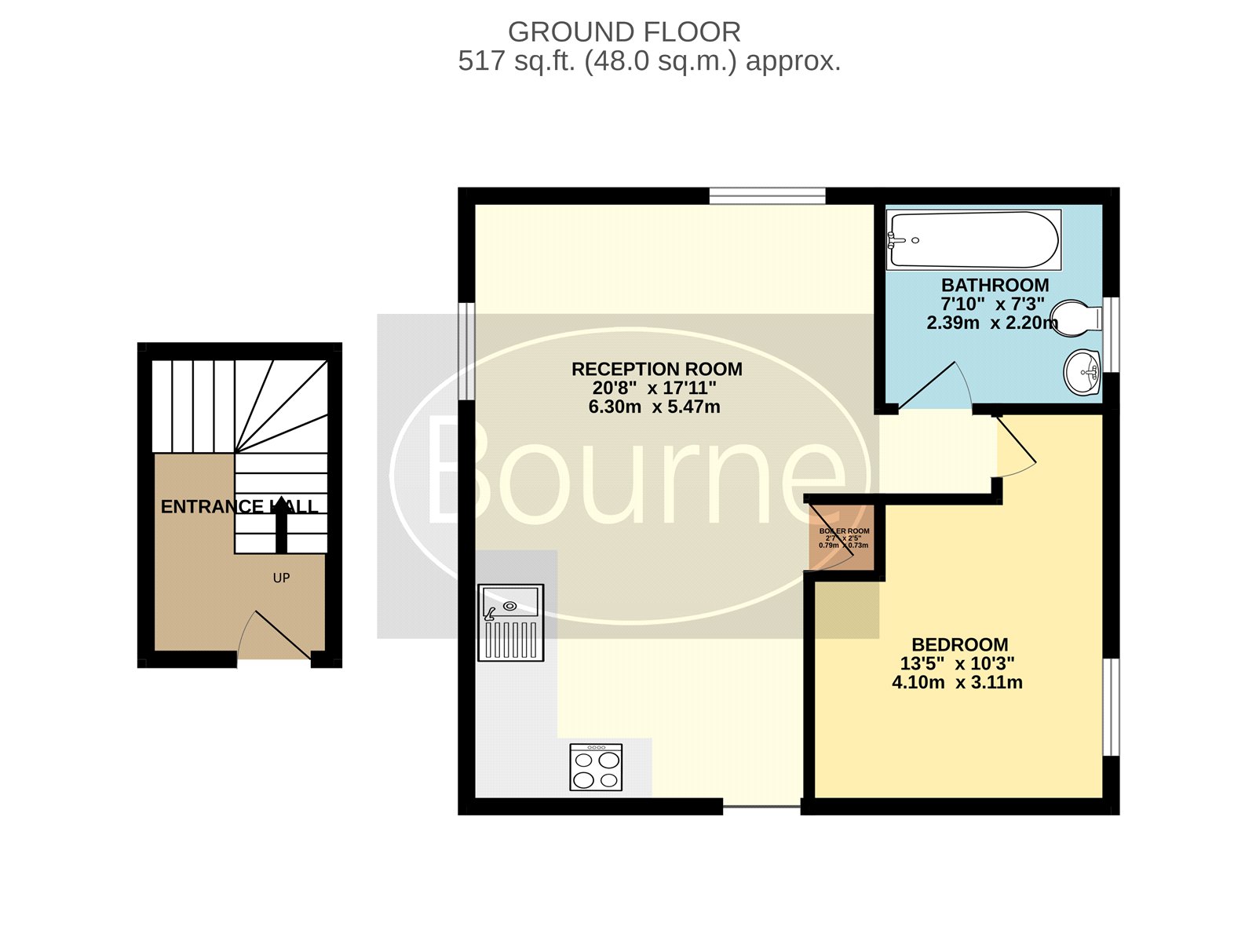 Flat 9, Whitley Court, 4A, Ash Street, Aldershot floorplan