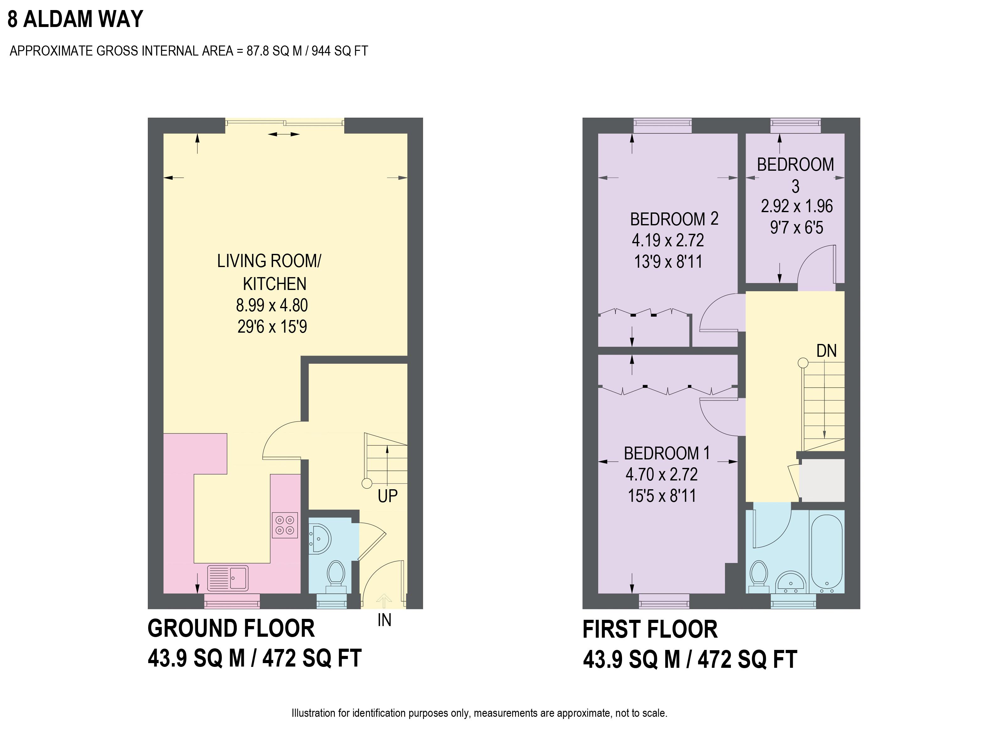 3 Bedrooms Terraced house for sale in Aldam Way, Totley, Sheffield S17