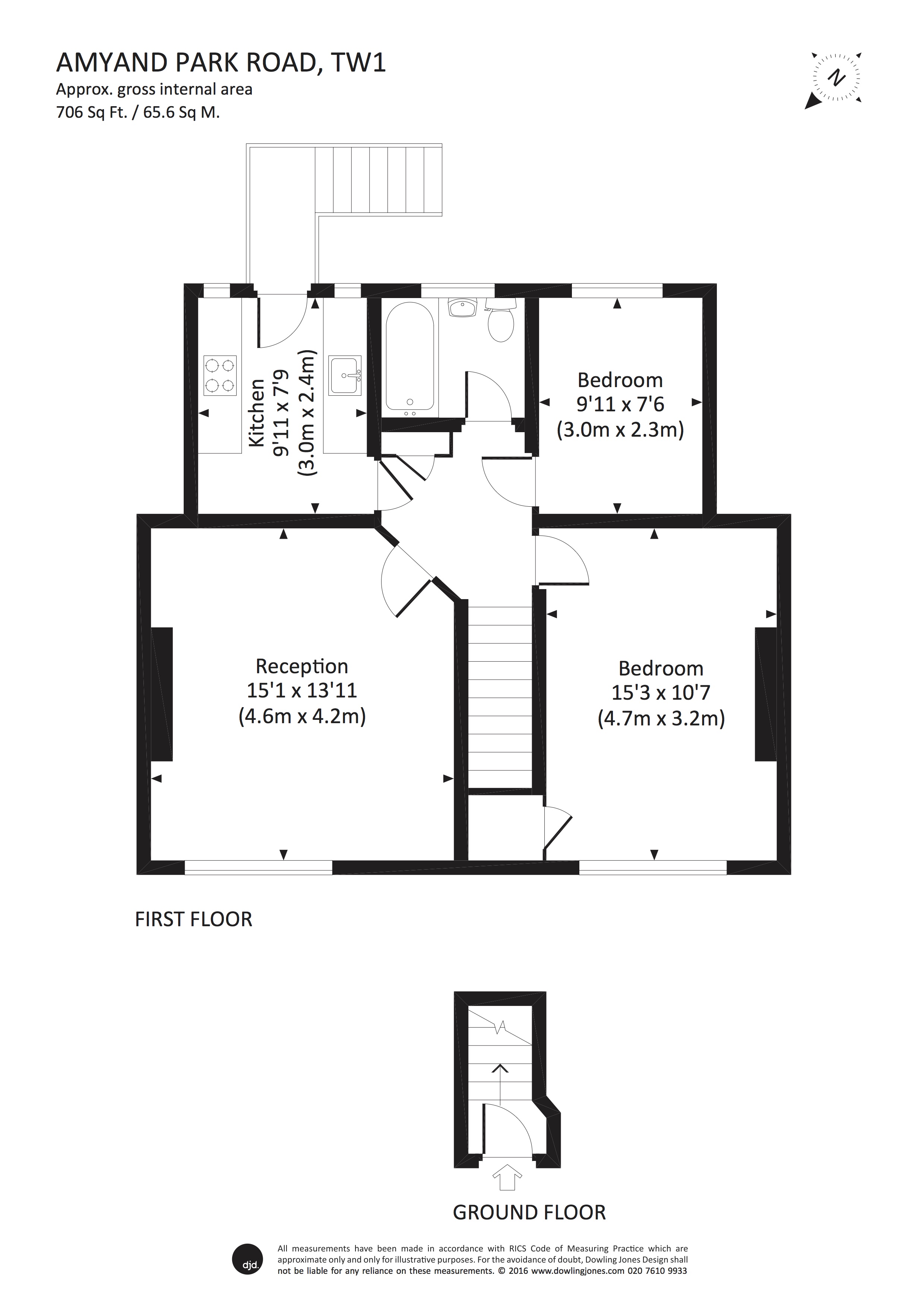 2 Bedrooms  to rent in Melton Court, St Margarets TW1