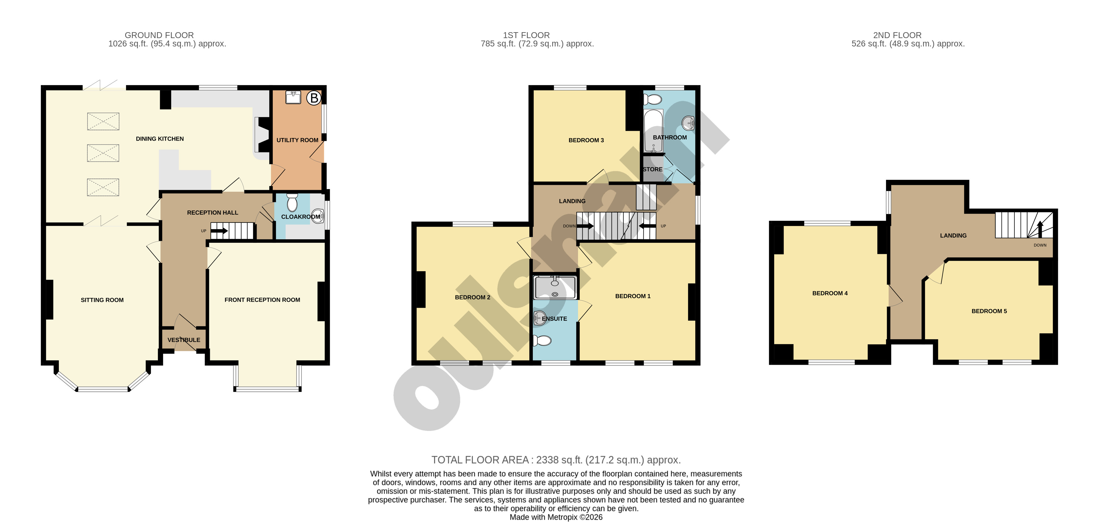8, Bloomfield Road, Birmingham floorplan