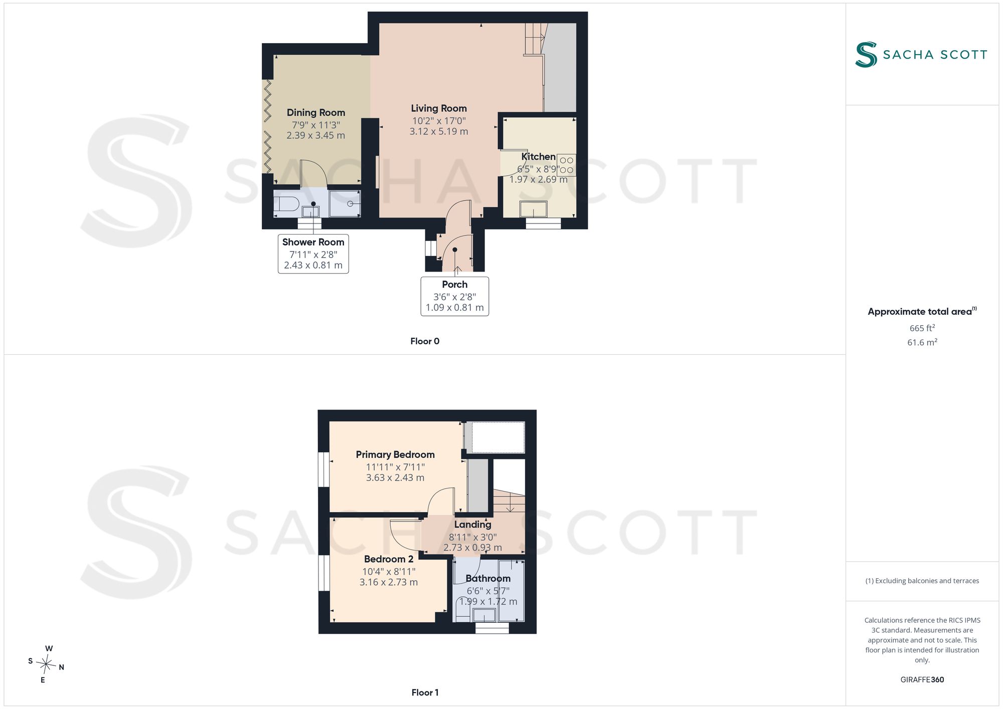 69 Worcester Road, Sutton floorplan
