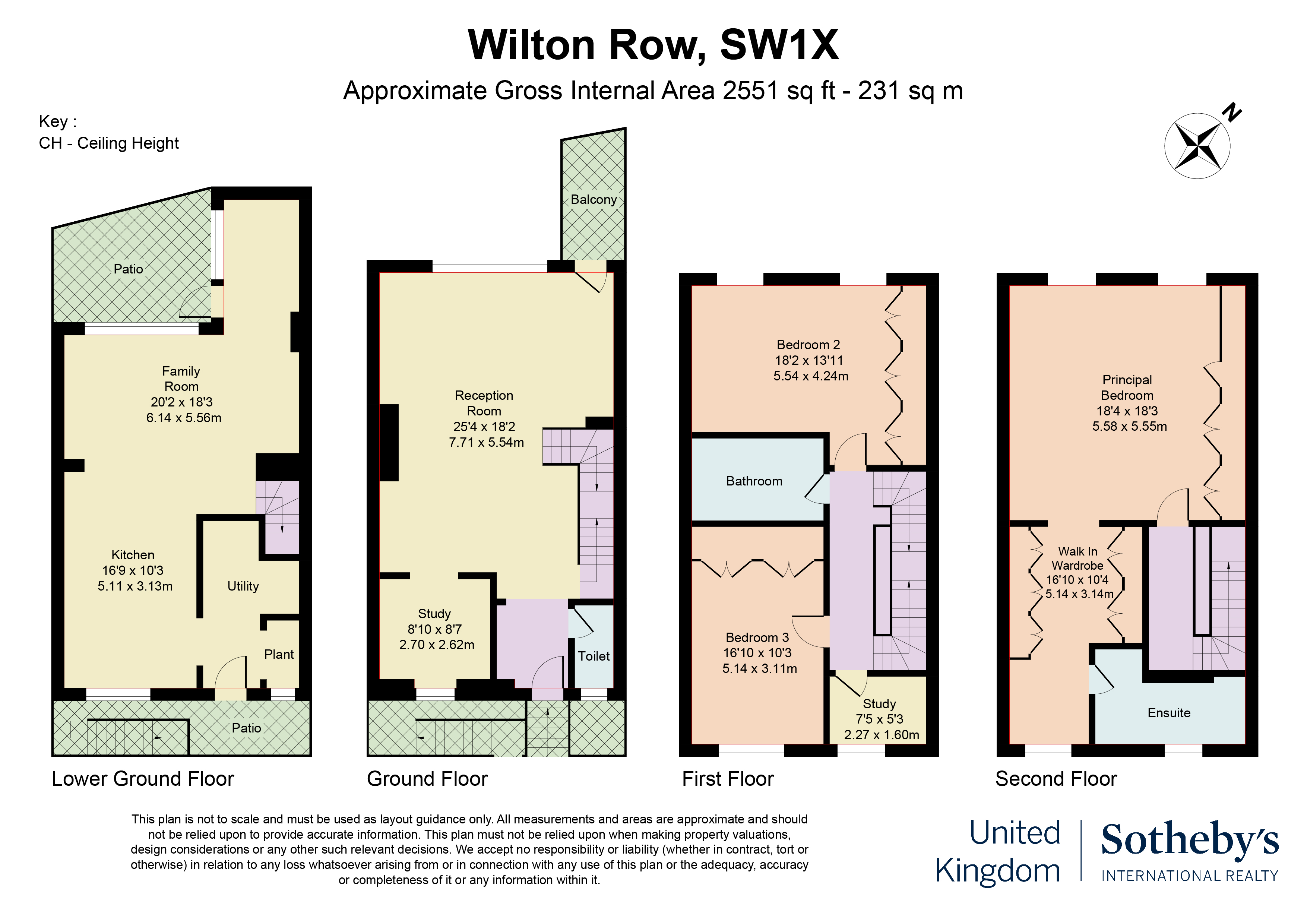 Wilton, Wilton Row, London floorplan