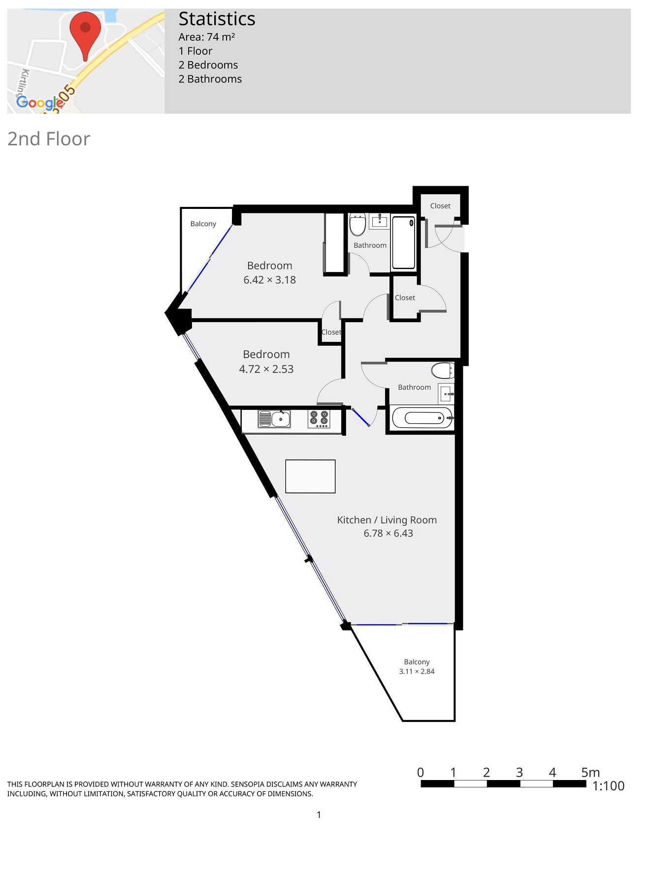 2 Bedrooms Flat to rent in 3 Riverlight Quay, London SW11