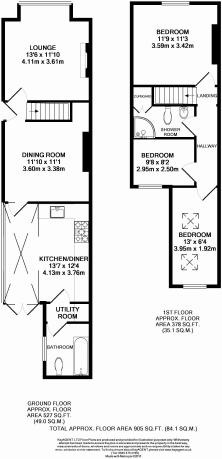 3 Bedrooms Semi-detached house for sale in Wood Lane, Knaphill, Woking GU21