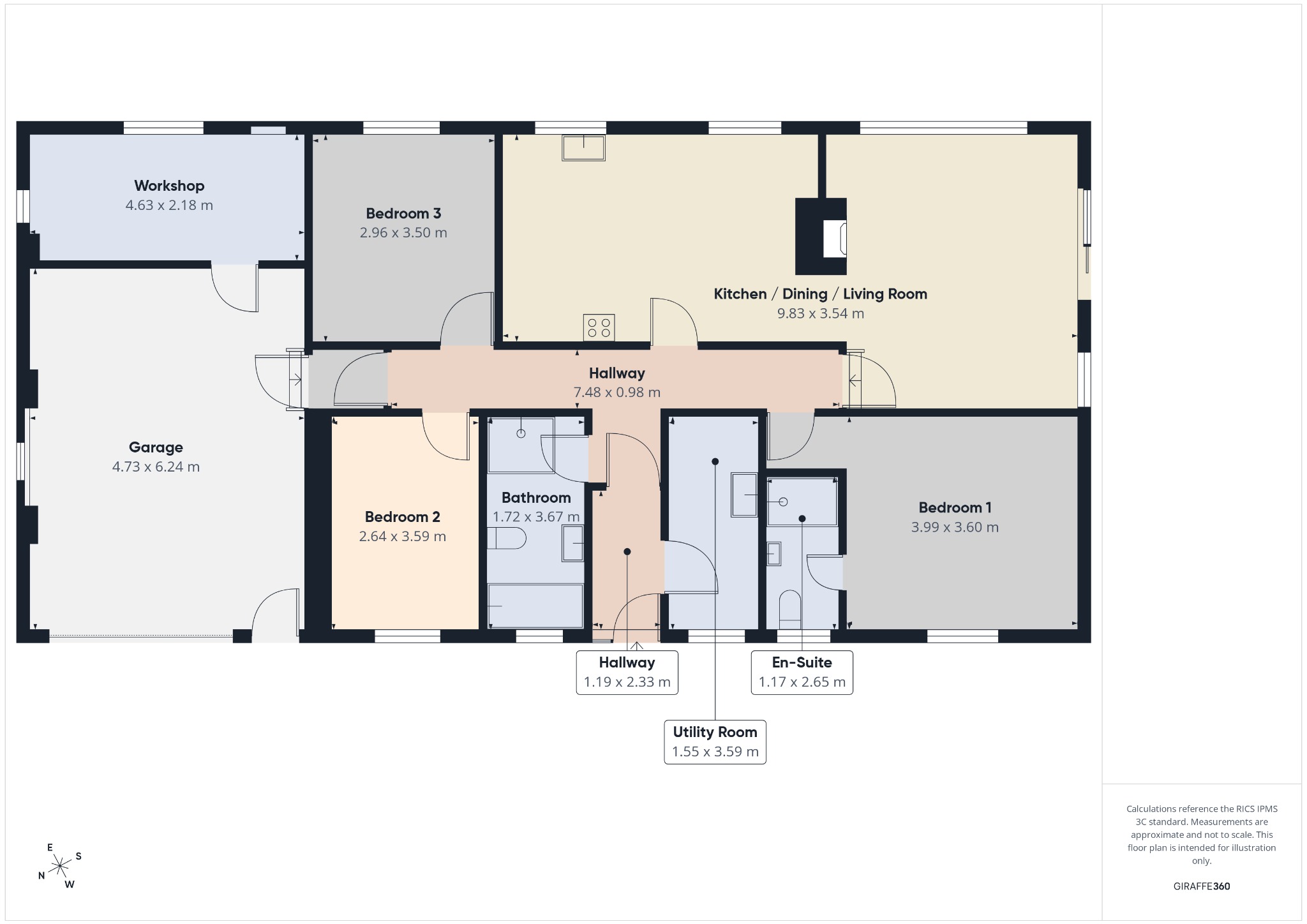 Lunna, Shetland floorplan