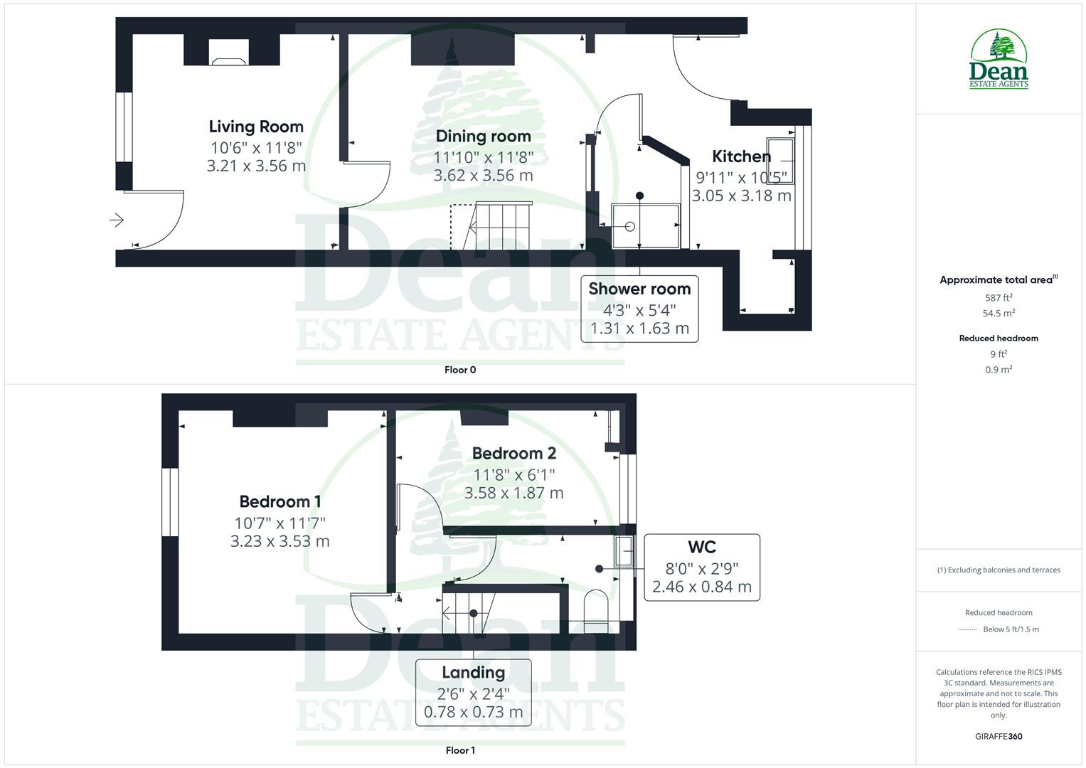 22, Abbey Street, Cinderford floorplan