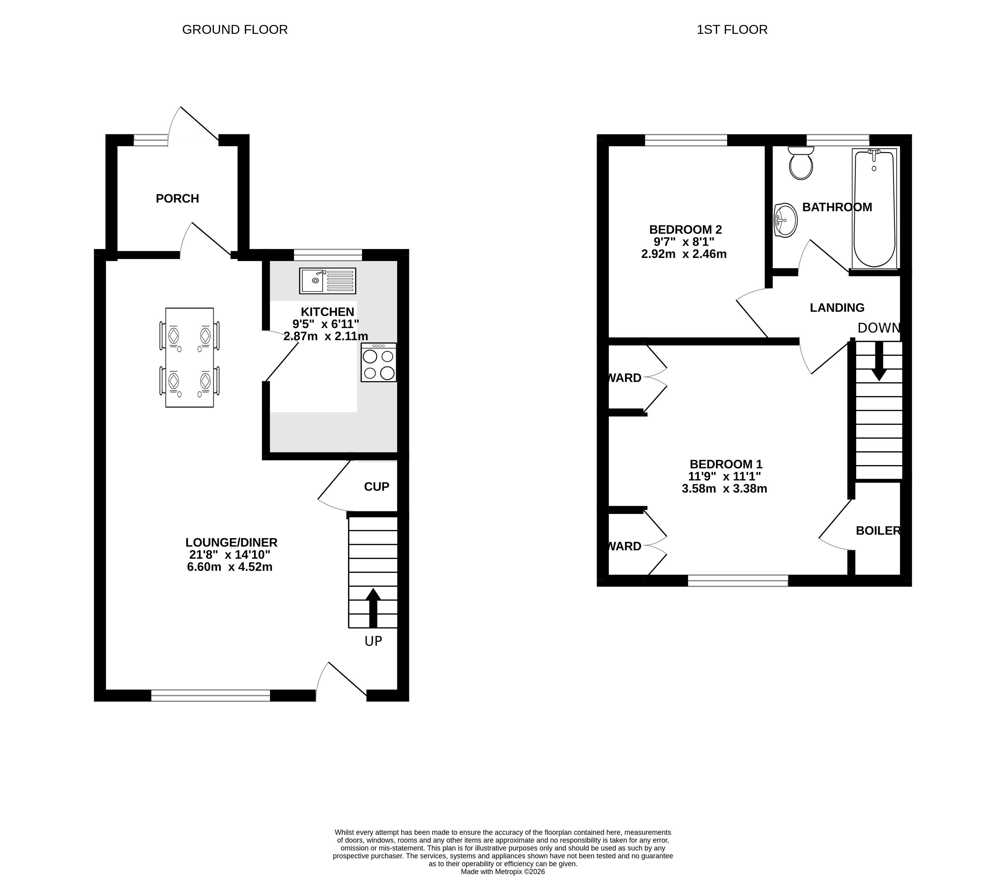 24, Medbourne Close, Dorset floorplan