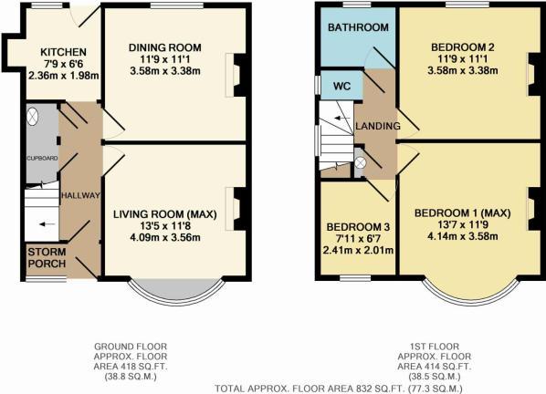 3 Bedrooms Semi-detached house to rent in Old Kiln Lane, Brockham, Betchworth RH3
