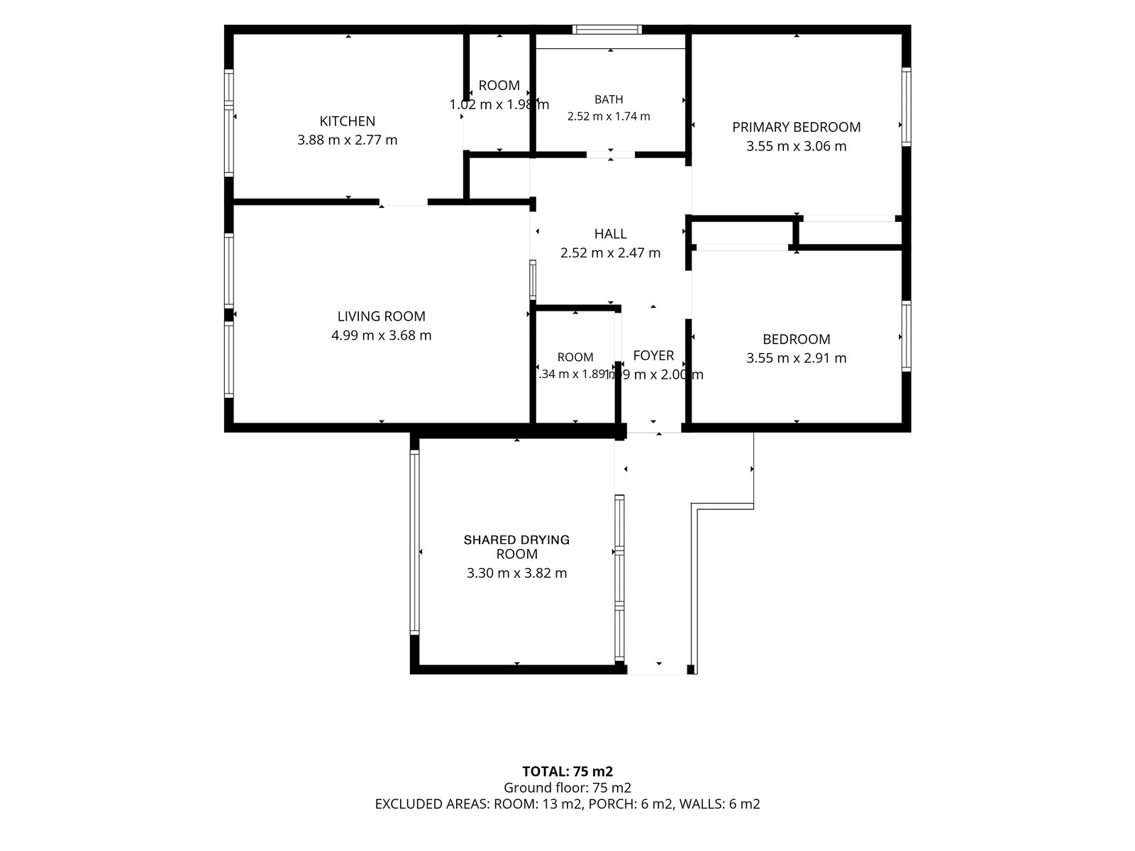 54, Grampian Gardens, Aberdeen floorplan