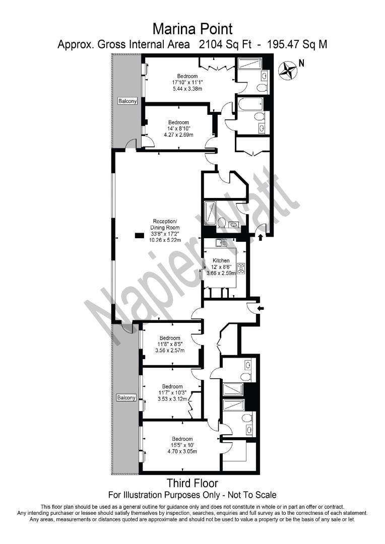 Flat 21, Marina Point, Lensbury Avenue, London floorplan