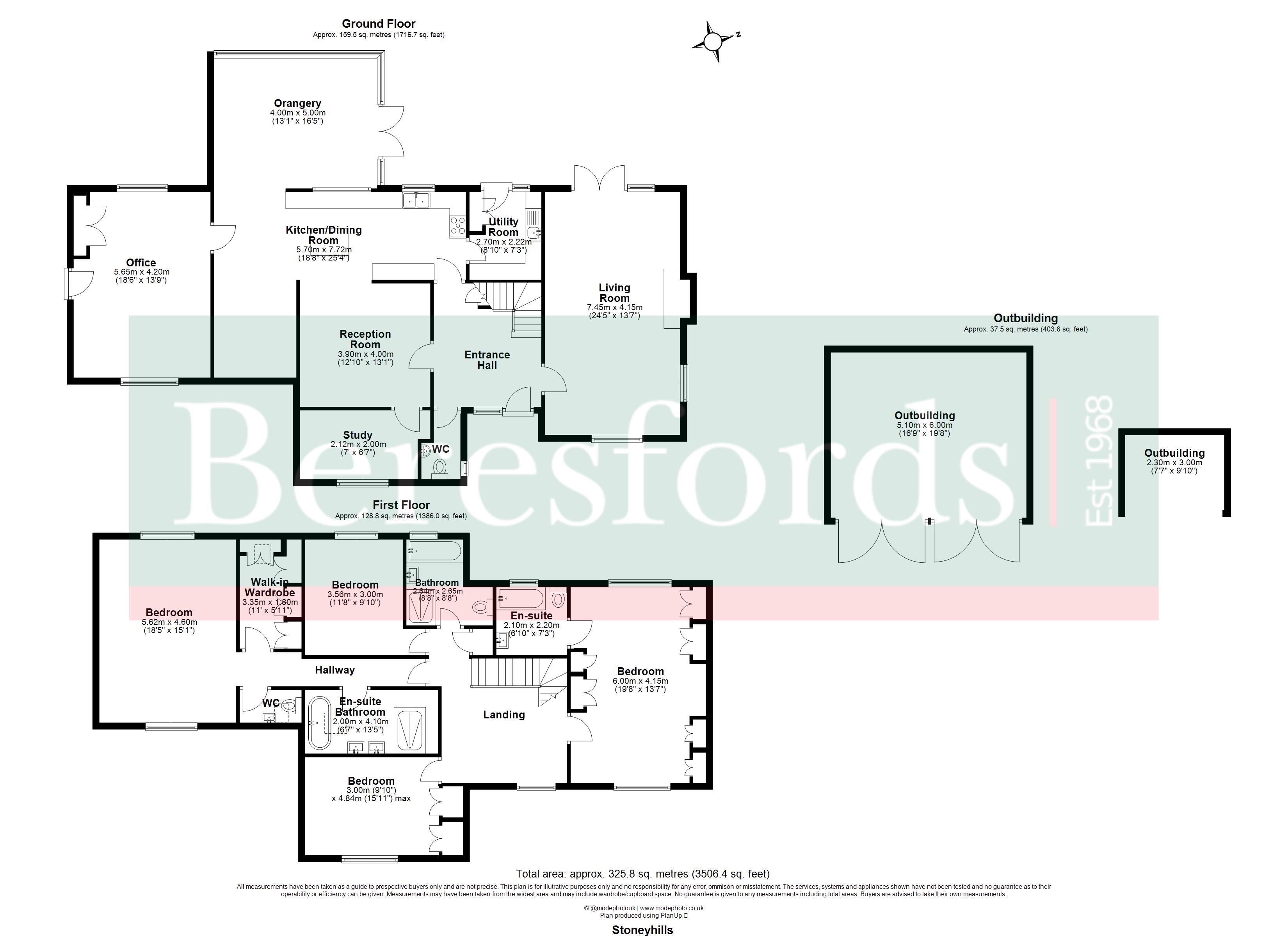 Hill Crest House,, Stoney Hills, Essex floorplan