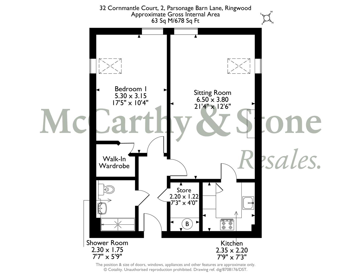 Parsonage Barn Lane, Ringwood floorplan