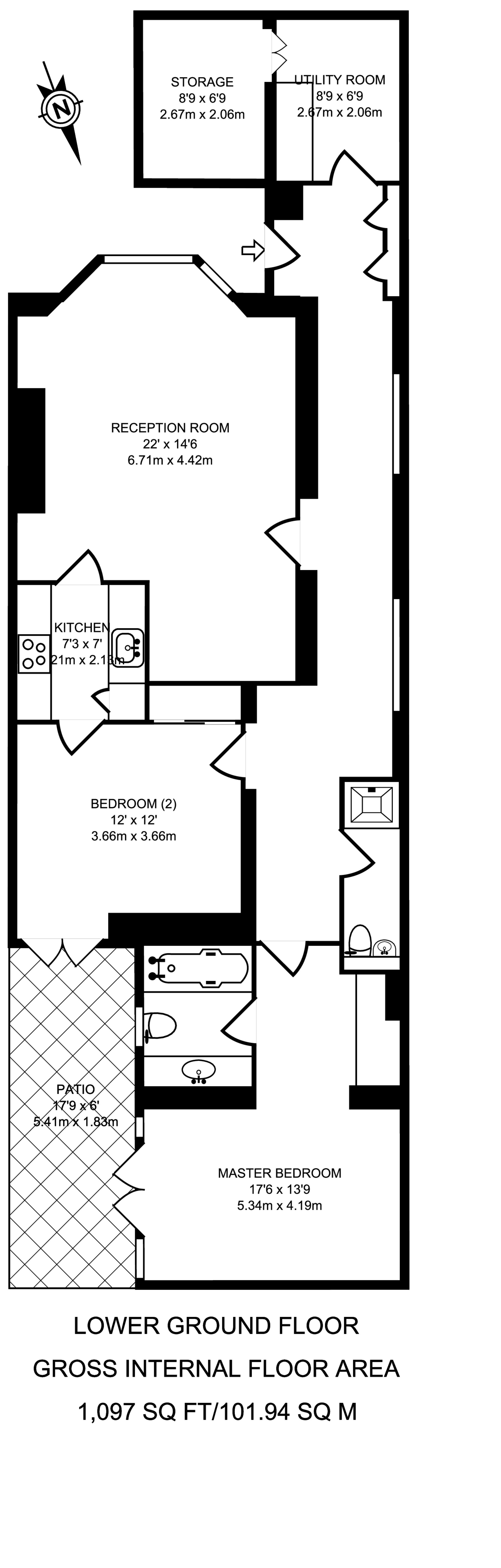 Emperors Gate, South Kensington floorplan