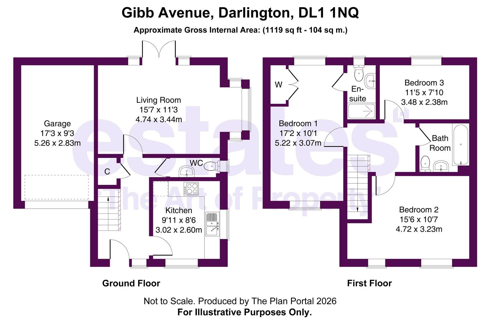 Gibb Avenue, Darlington floorplan