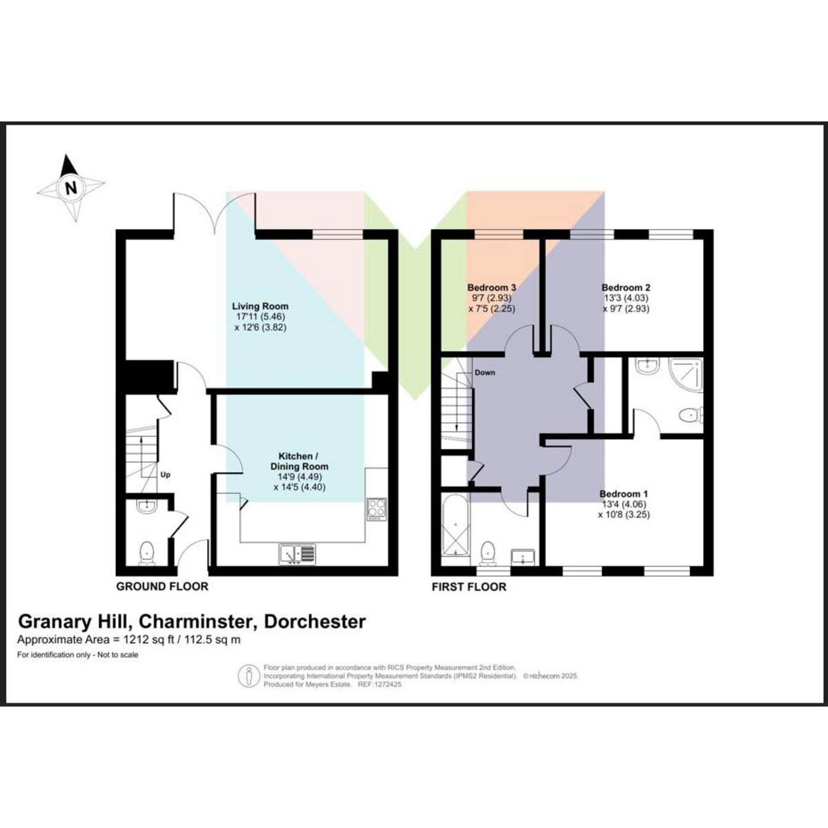 1 Granary Hill, Granary Hill, Charminster floorplan