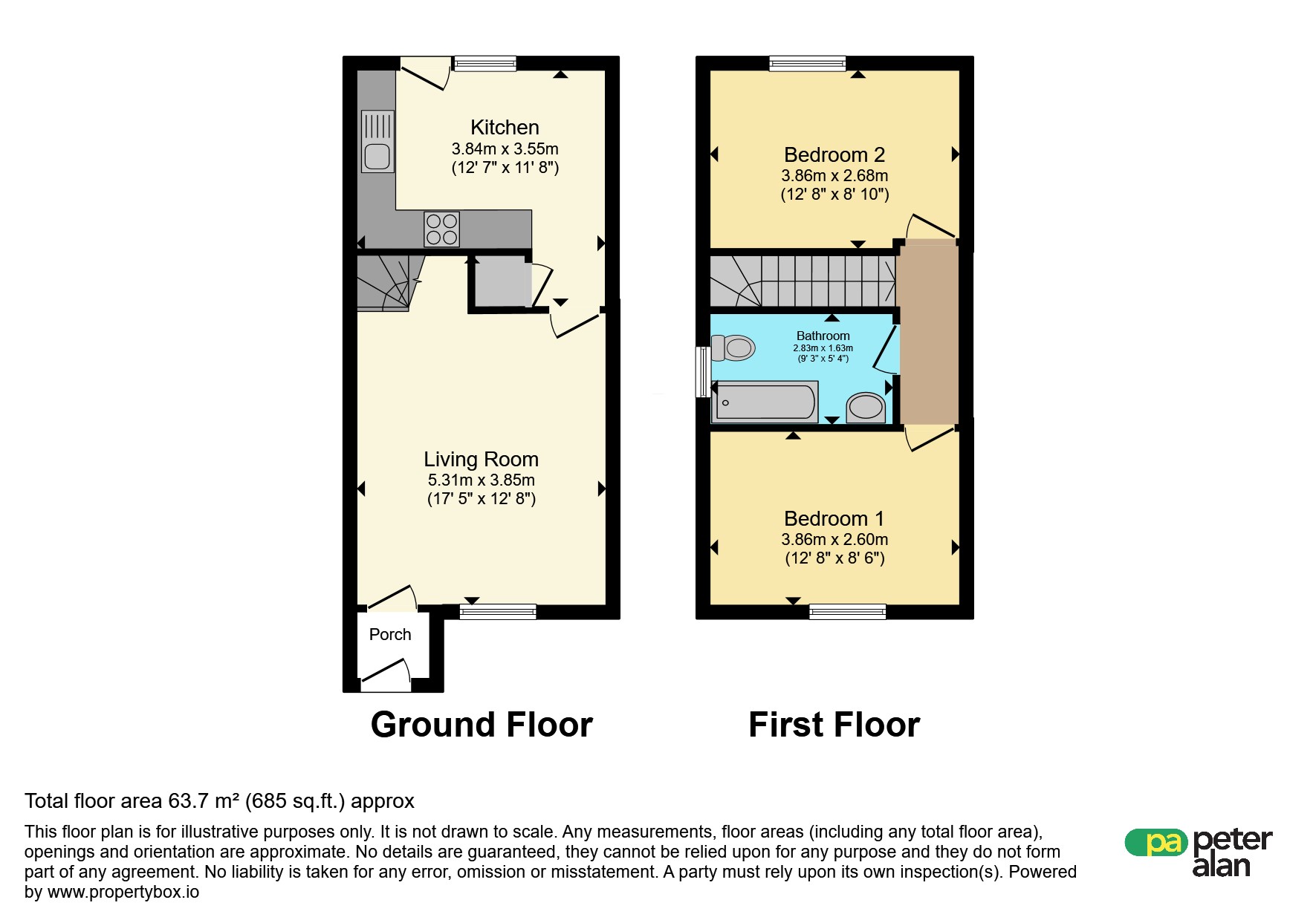 23, Hammond Way, CARDIFF floorplan