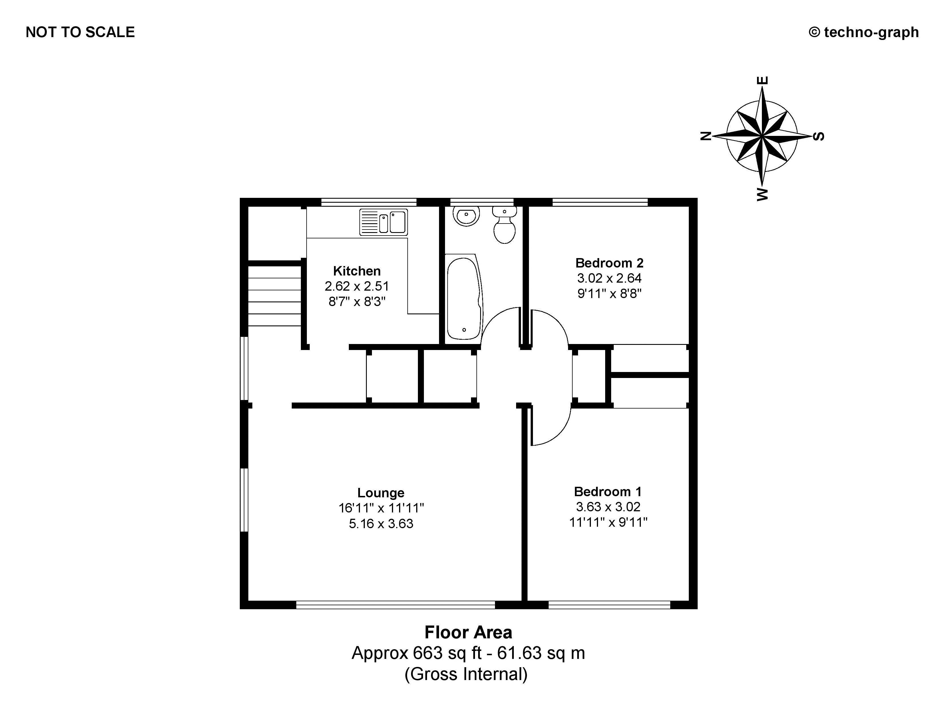 96, Broom Hill, Maidenhead floorplan