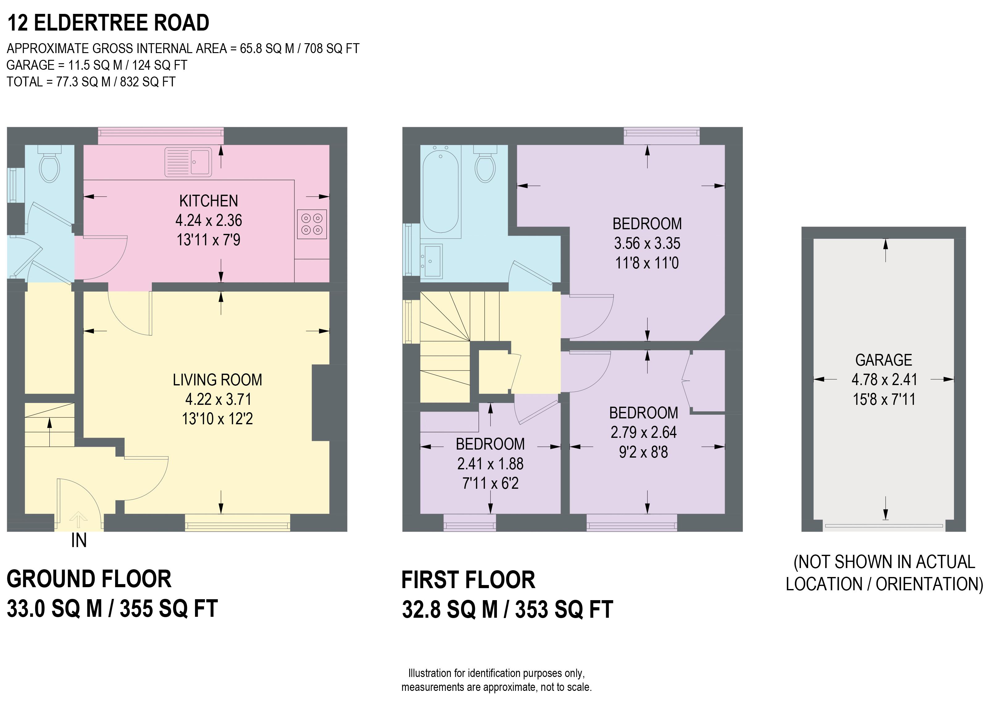 12, Eldertree Road, Rotherham floorplan