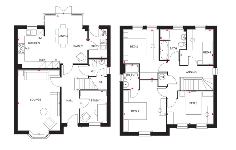 10, Croucher Avenue, Ebbsfleet Valley floorplan