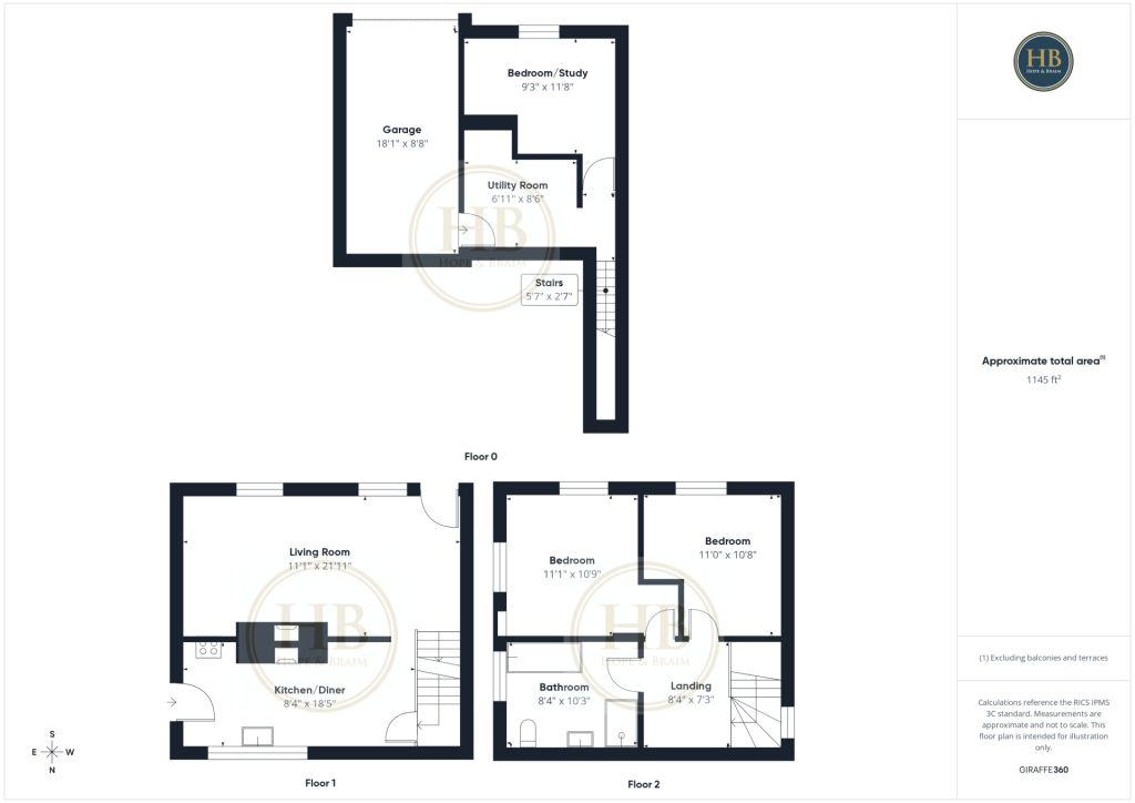 The Old Chapel, Houlsyke, Whitby floorplan