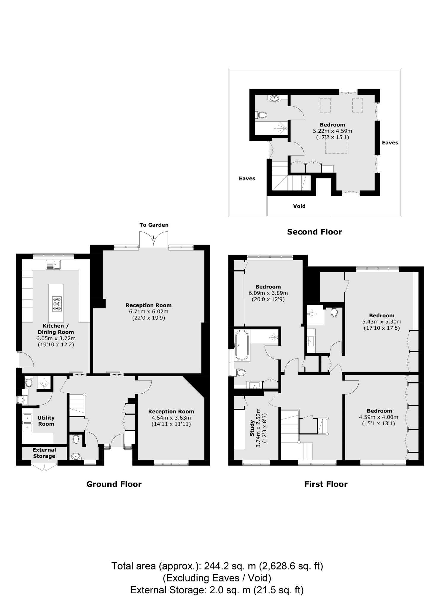 8, Edmunds Walk, London floorplan