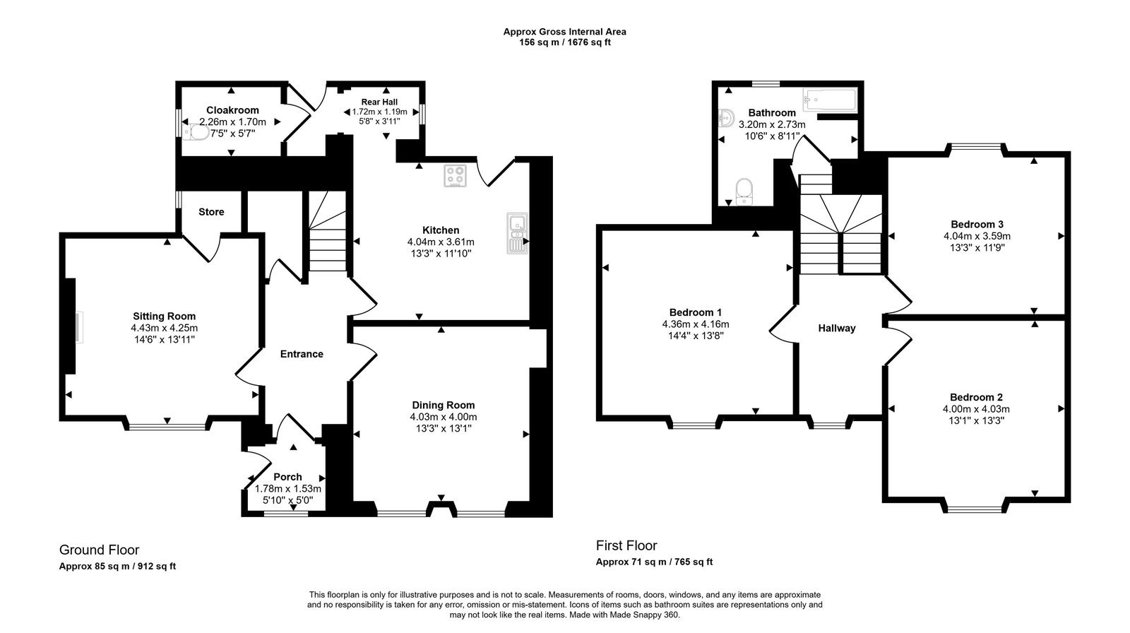 The Schoolhouse, Ankerville Street, Tain floorplan