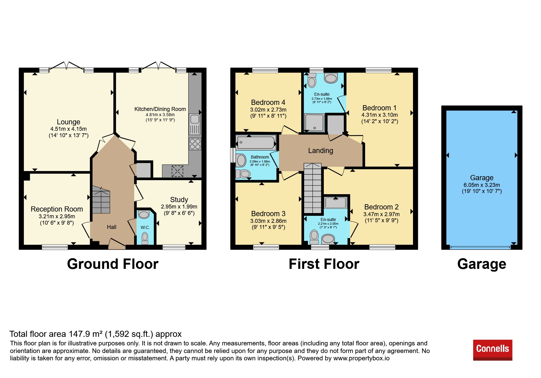 1, Goscote Drive, Leicester floorplan