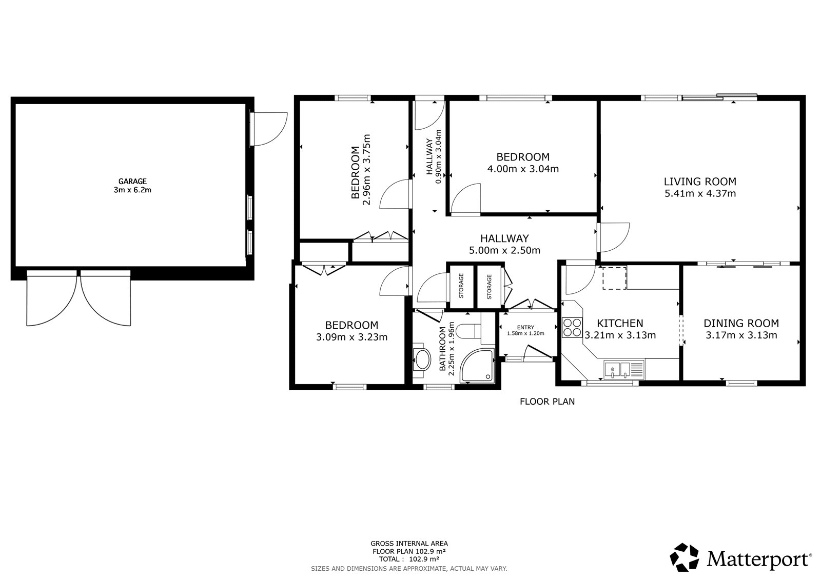Taylor Street, Angus floorplan