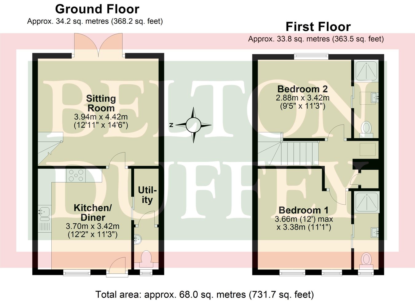 13, Mindhams Yard, Wells-Next-the-Sea floorplan