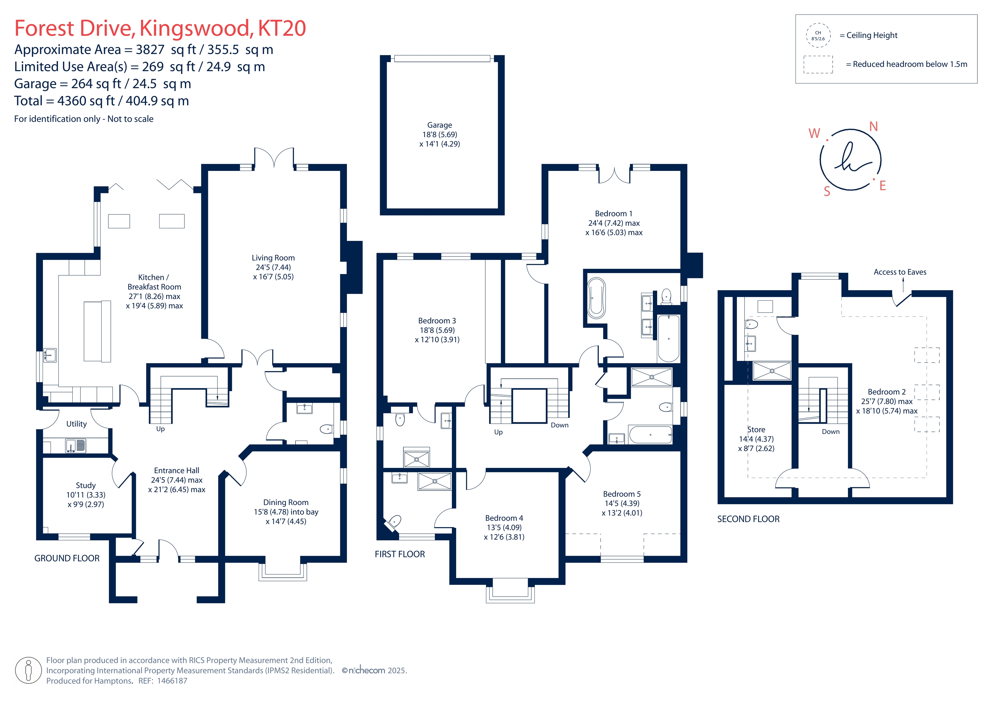 Elmhirst House, Forest Drive, Tadworth floorplan