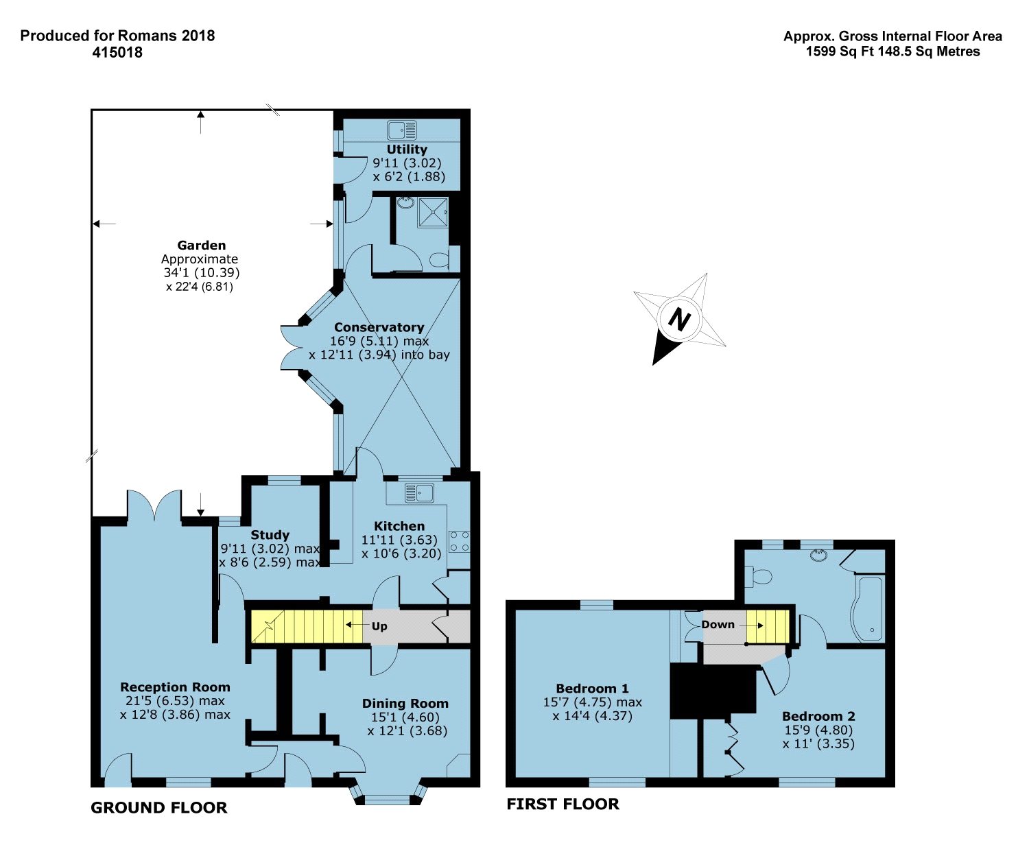 2 Bedrooms Terraced house for sale in Bell Street, Princes Risborough, Buckinghamshire HP27