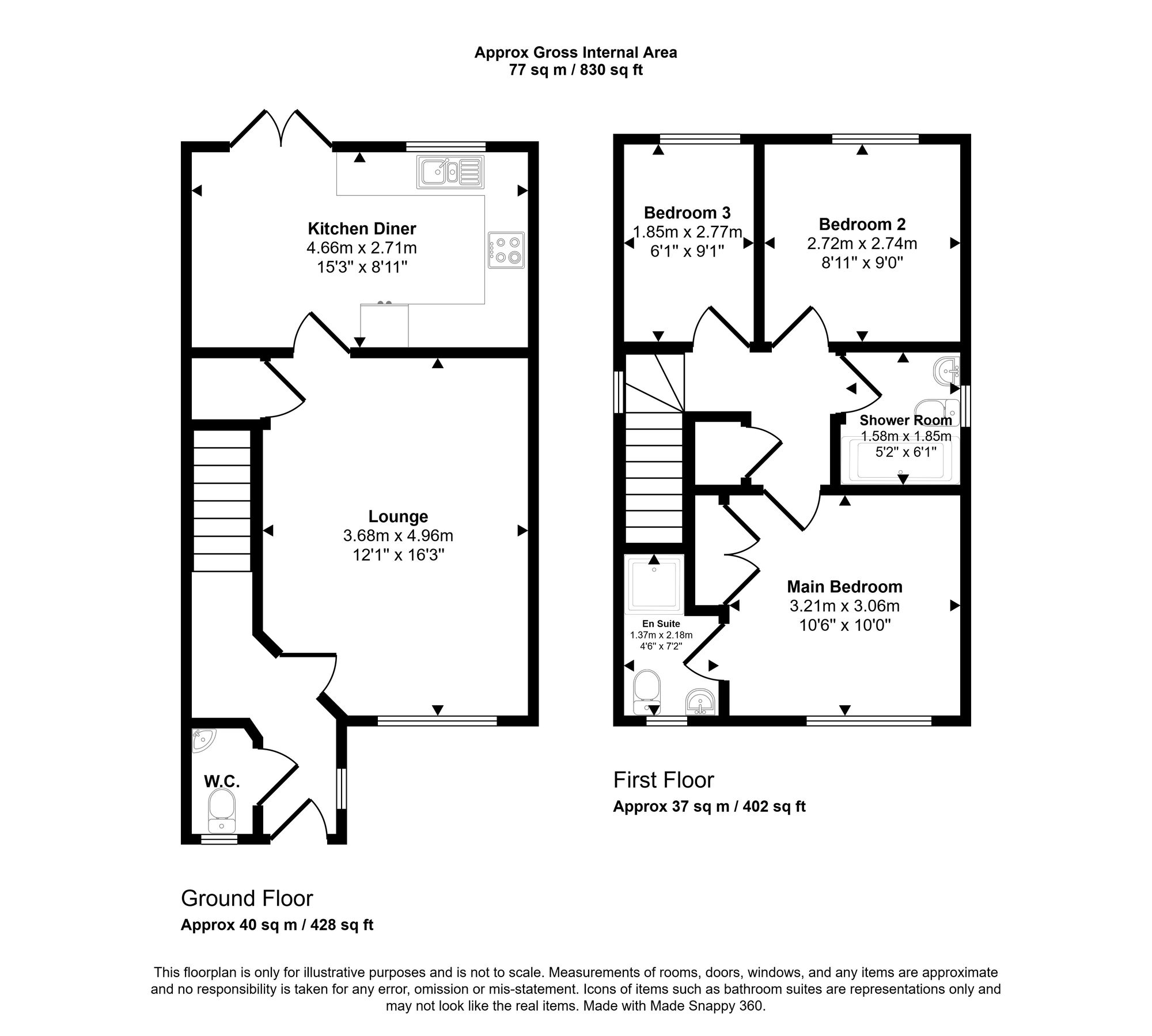 19 Old Vicarage Gardens, Wigan floorplan