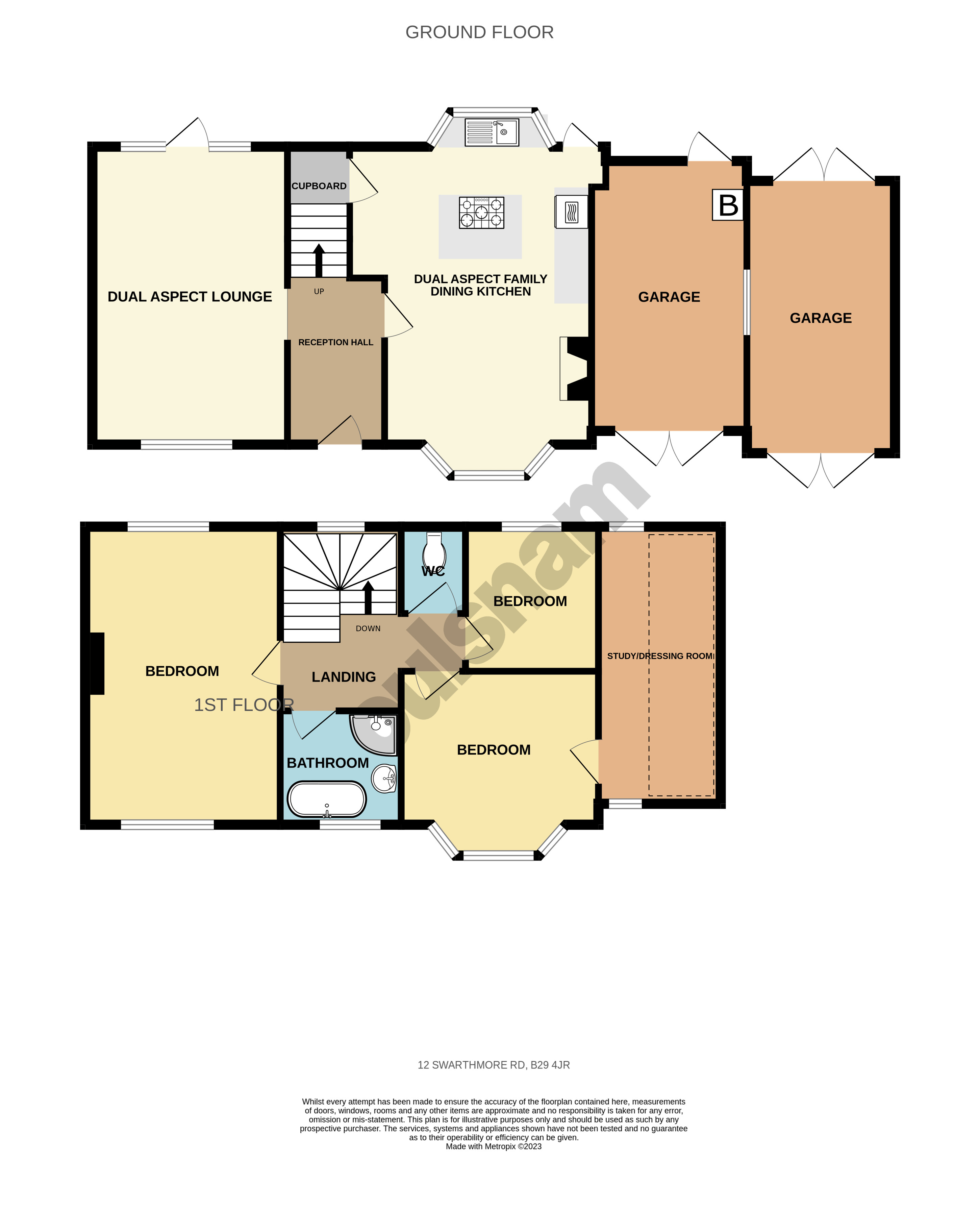12, Swarthmore Road, Selly Oak floorplan