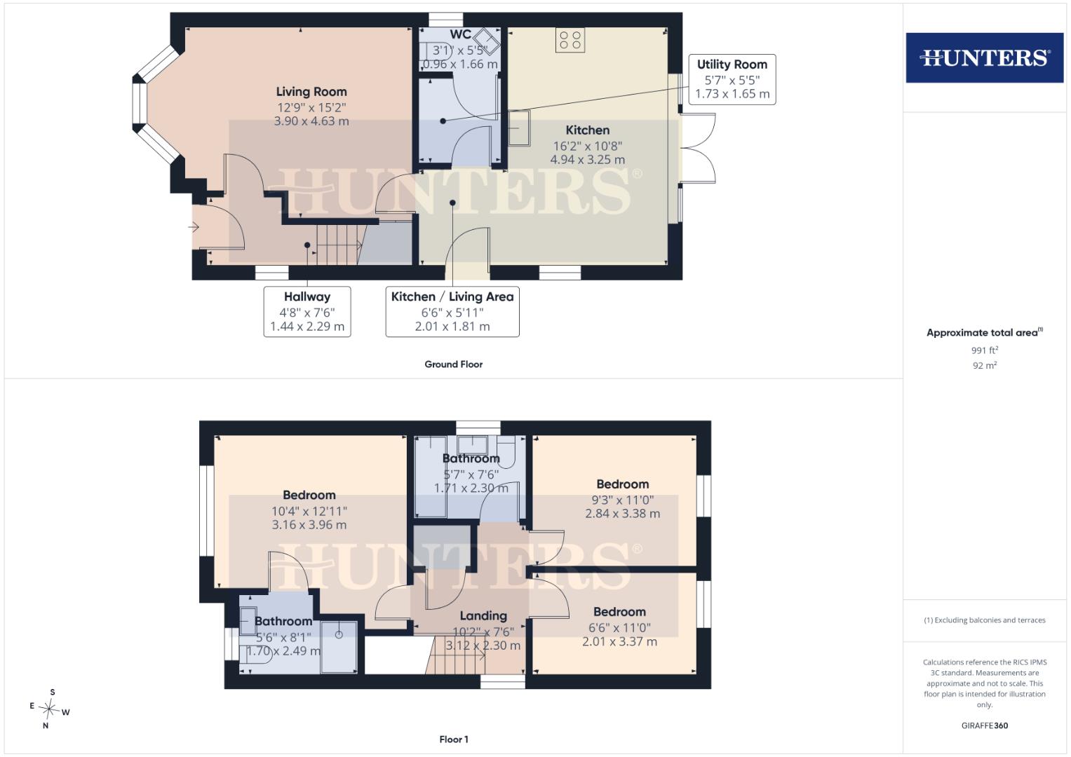 1, Kemp Nook, Bridlington floorplan