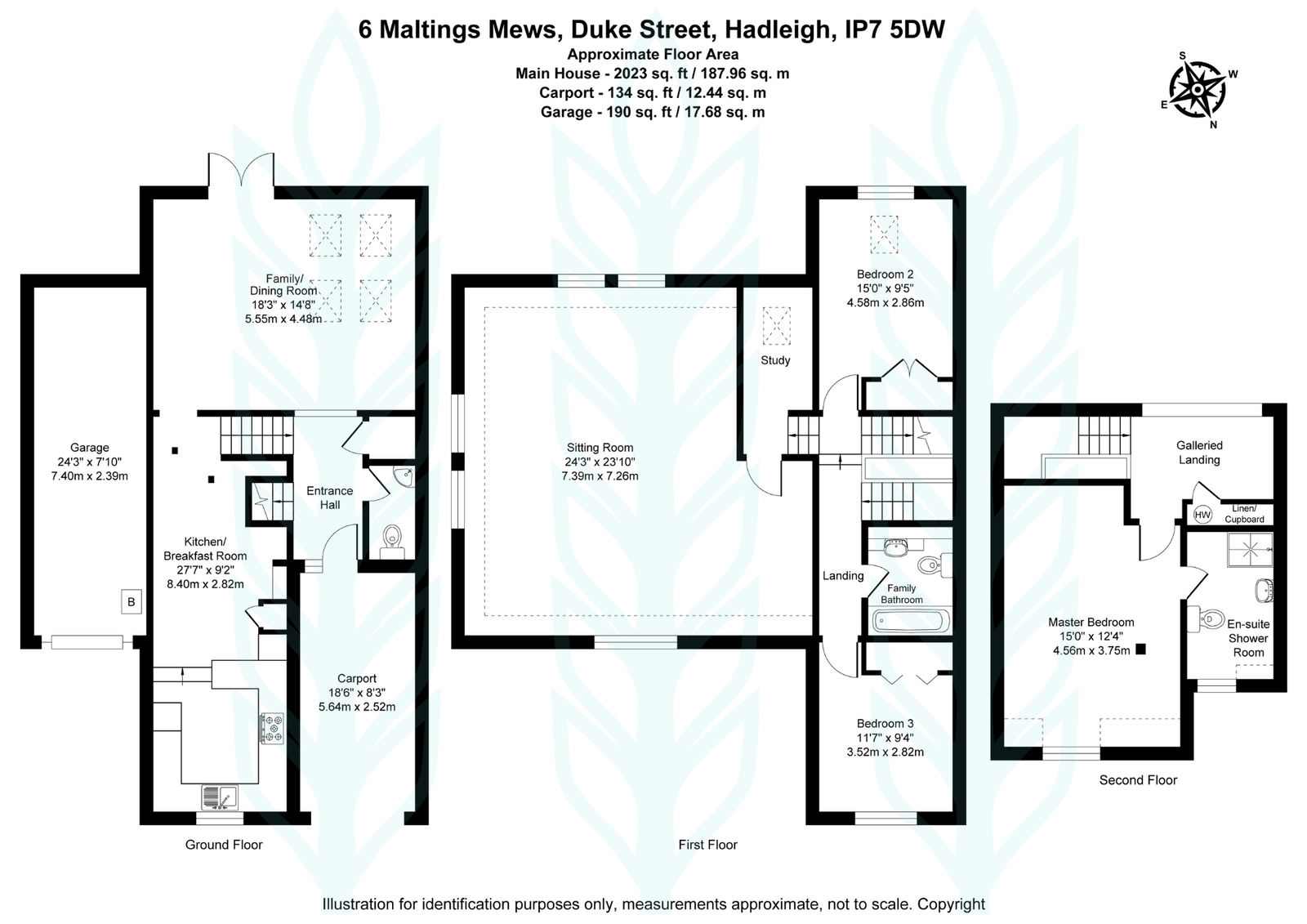 6,Maltings Mews, Duke Street, Ipswich floorplan