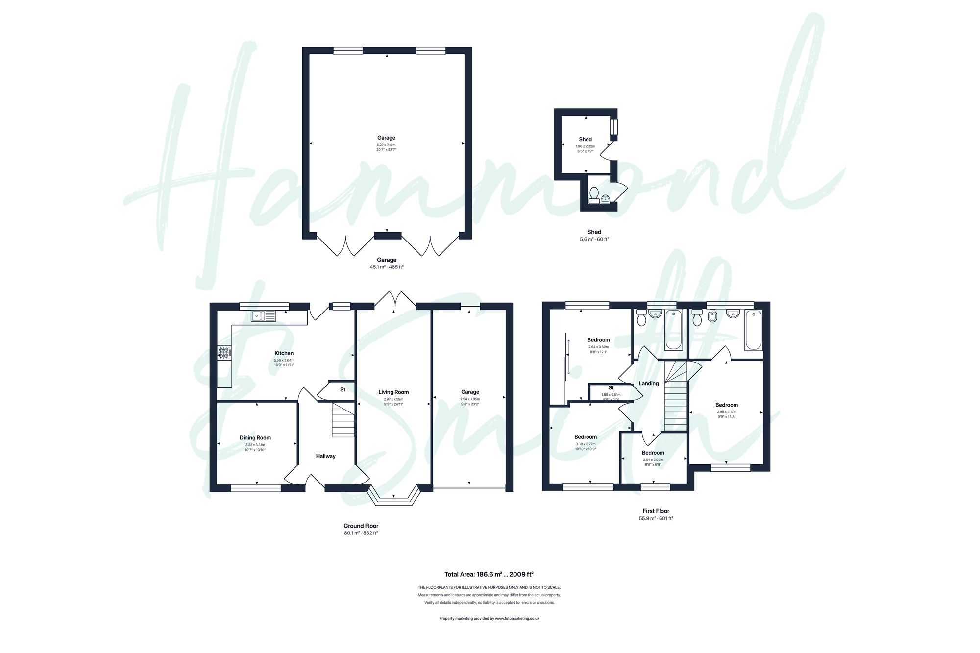 Anstey Ivy Chimneys, Epping floorplan