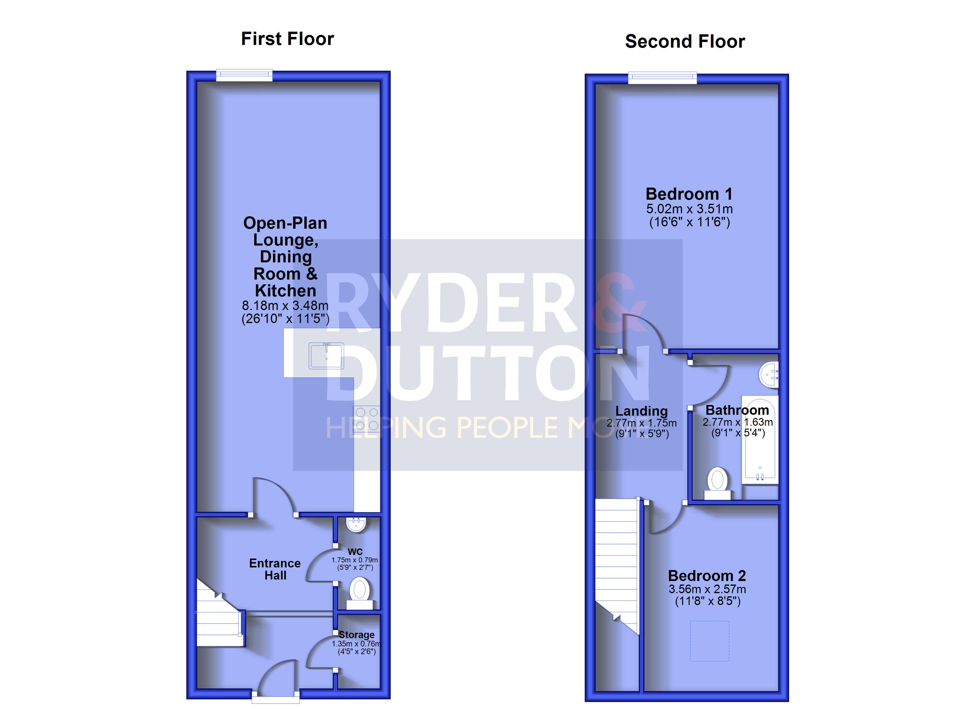 9, The Power Mill, Helmshore floorplan