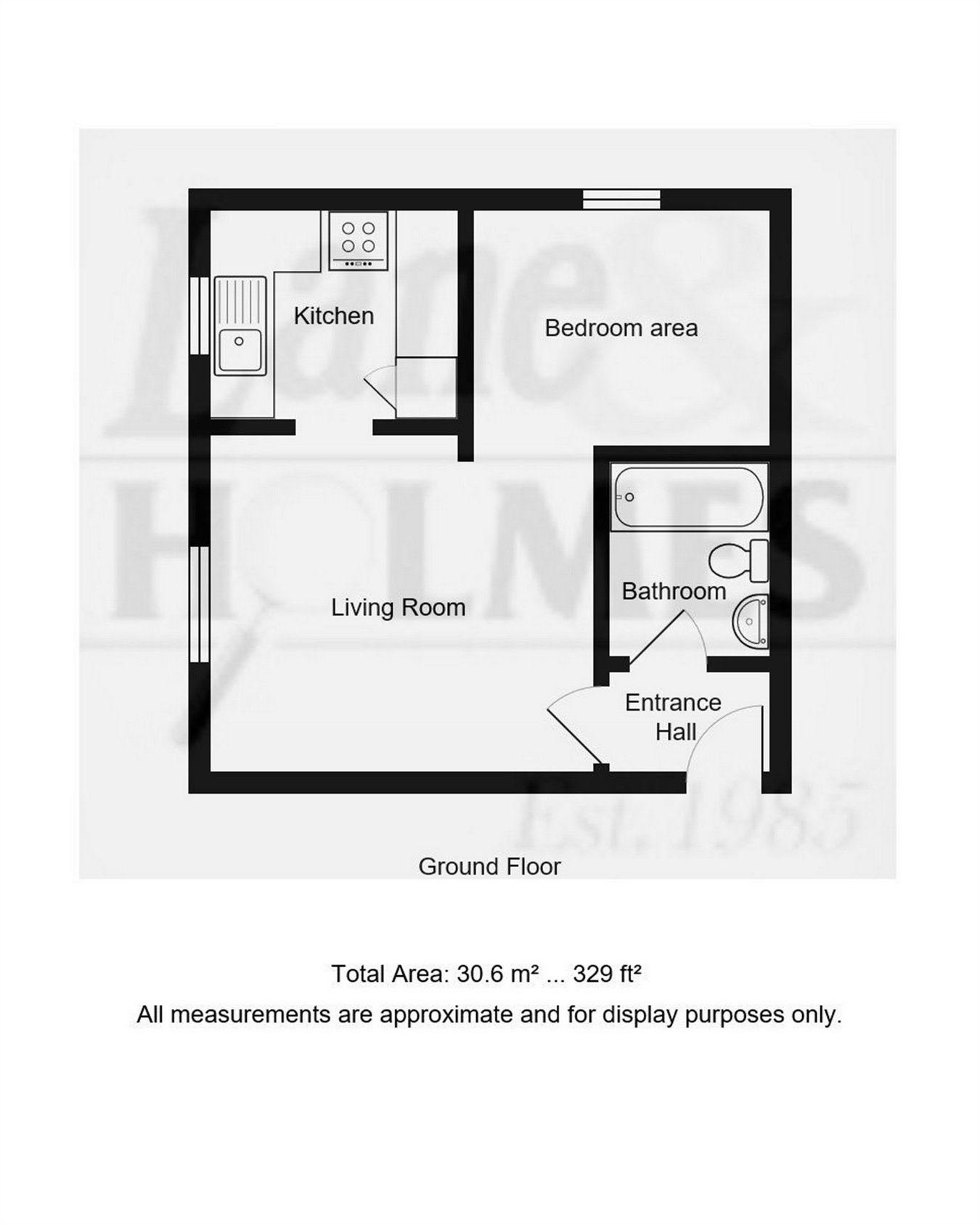 1 Bedrooms Flat for sale in Redwood Grove, Bedford MK42