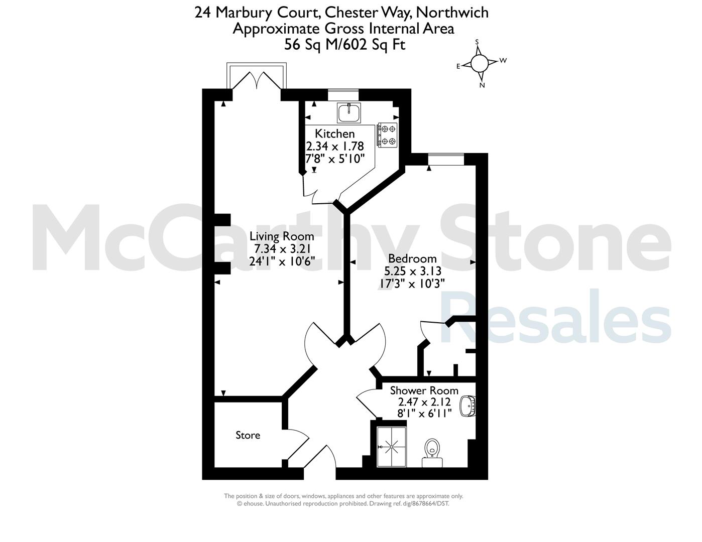 Chester Way, Northwich floorplan