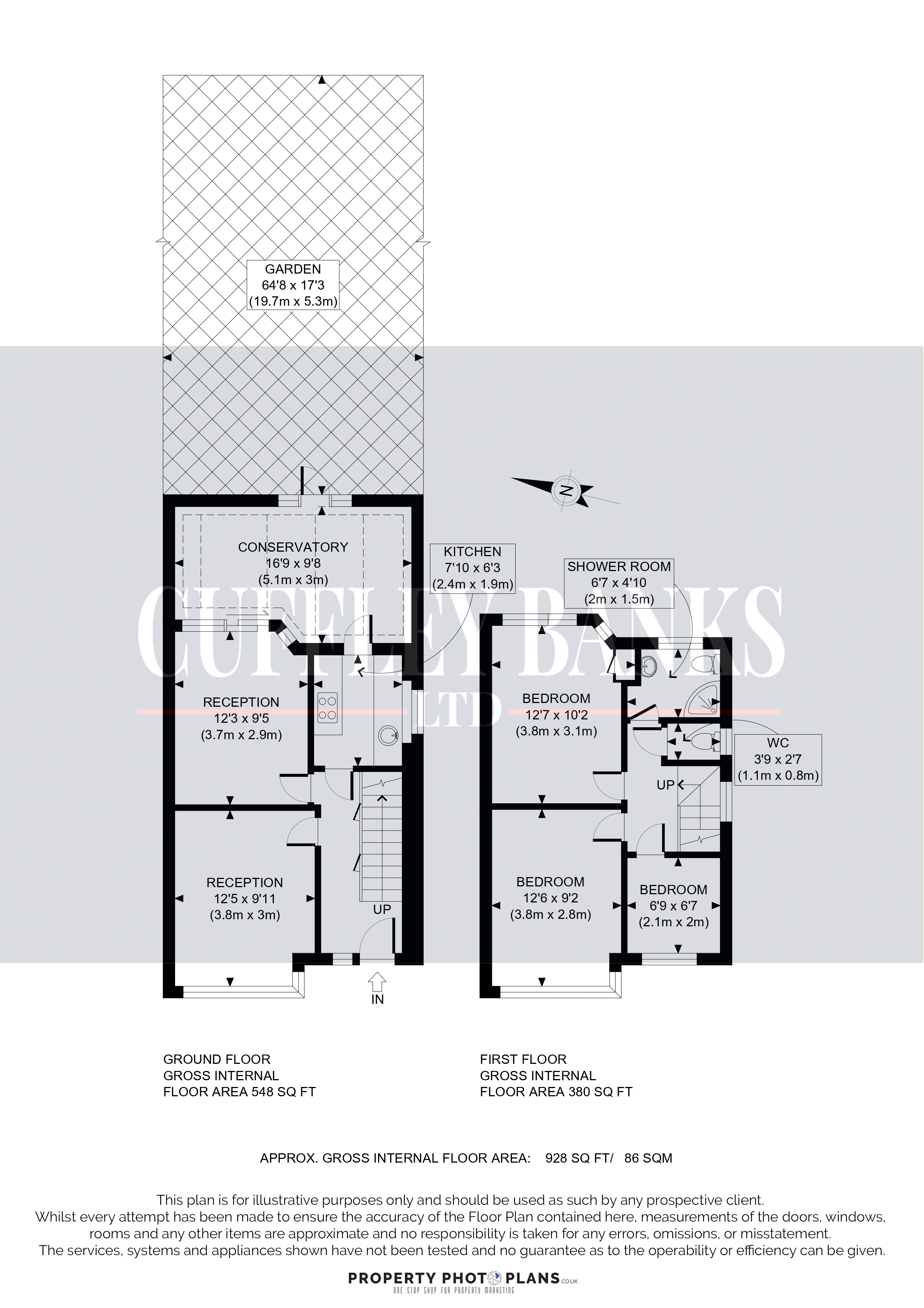 42, George V Way, Middlesex floorplan