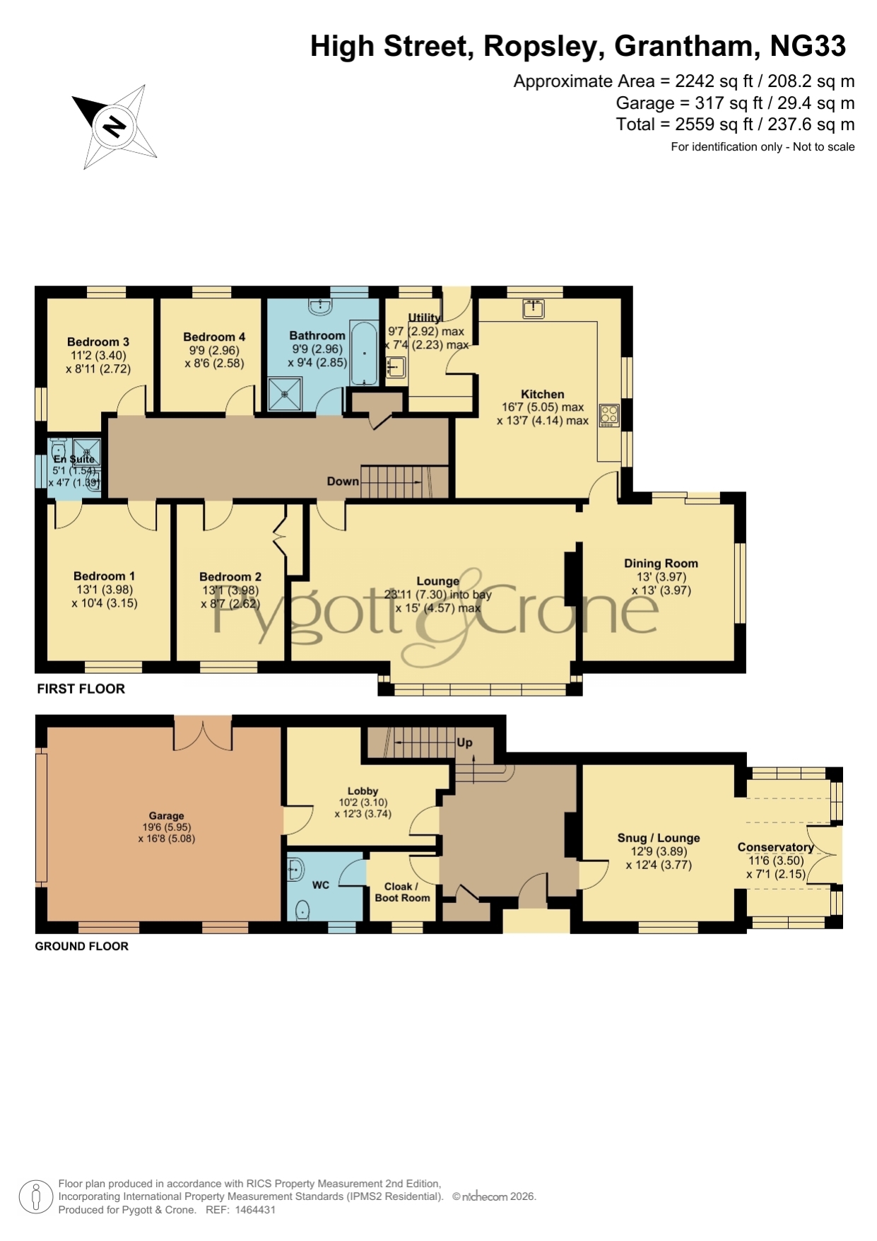 30, High Street, Grantham floorplan