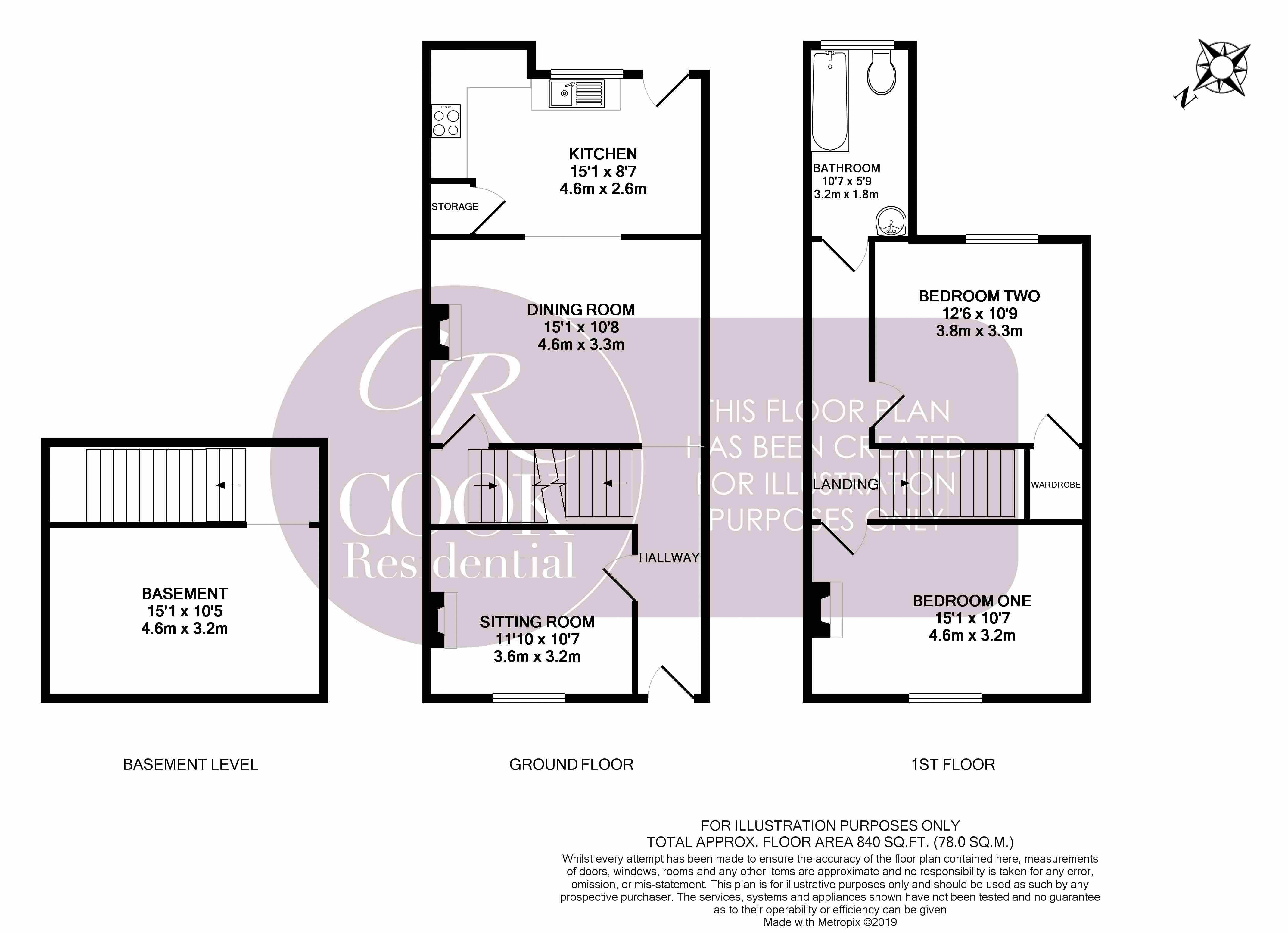 2 Bedrooms Terraced house for sale in Keynsham Street, Cheltenham GL52
