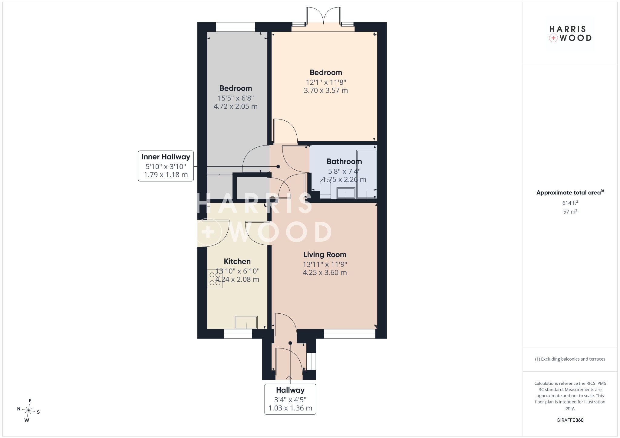 4 Buckley Place, Mersea Road, Essex floorplan